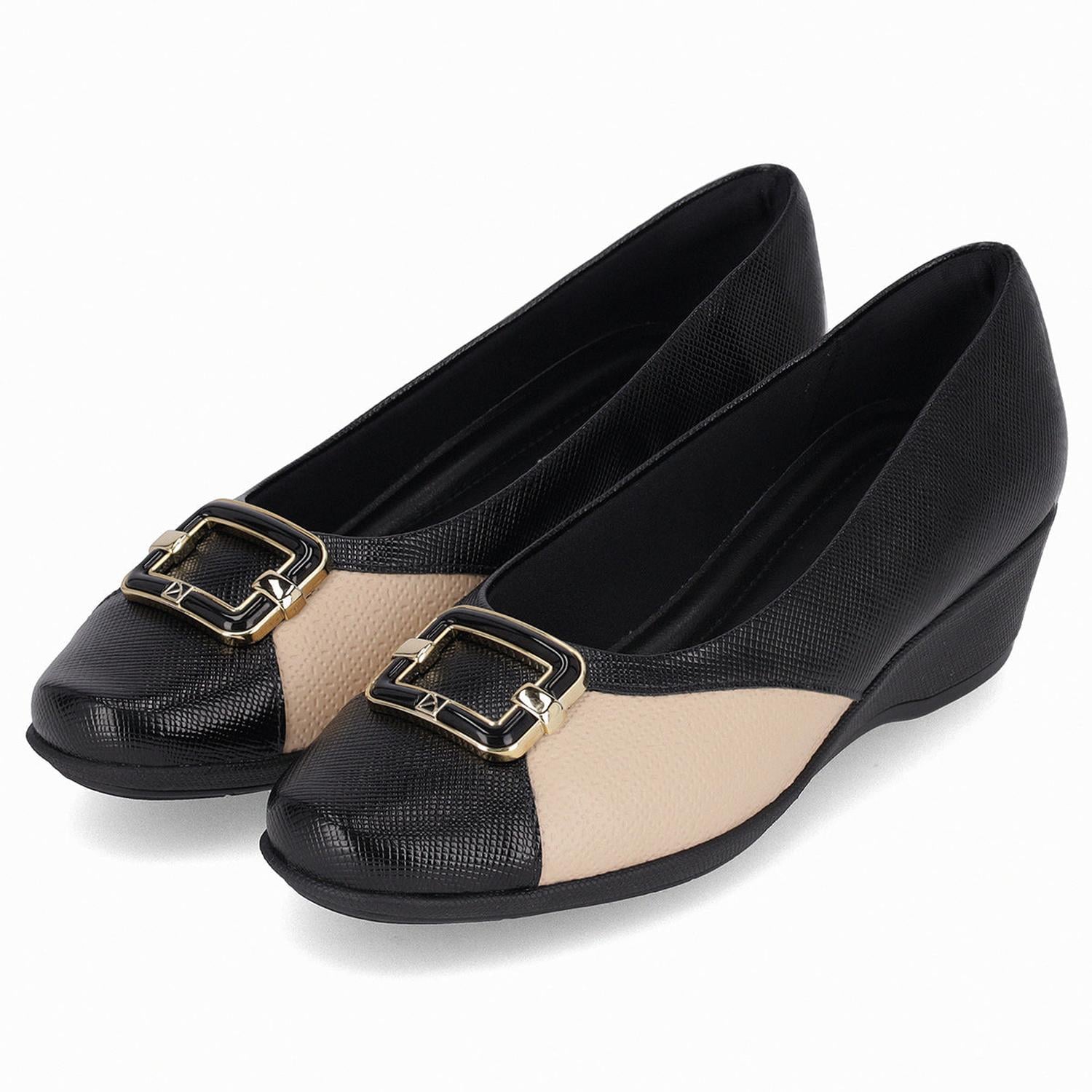 ZAPATO MUJER PICCADILLY CASUAL PRETO/BRULE 14324800000001 NEGRO 1150197 - 2