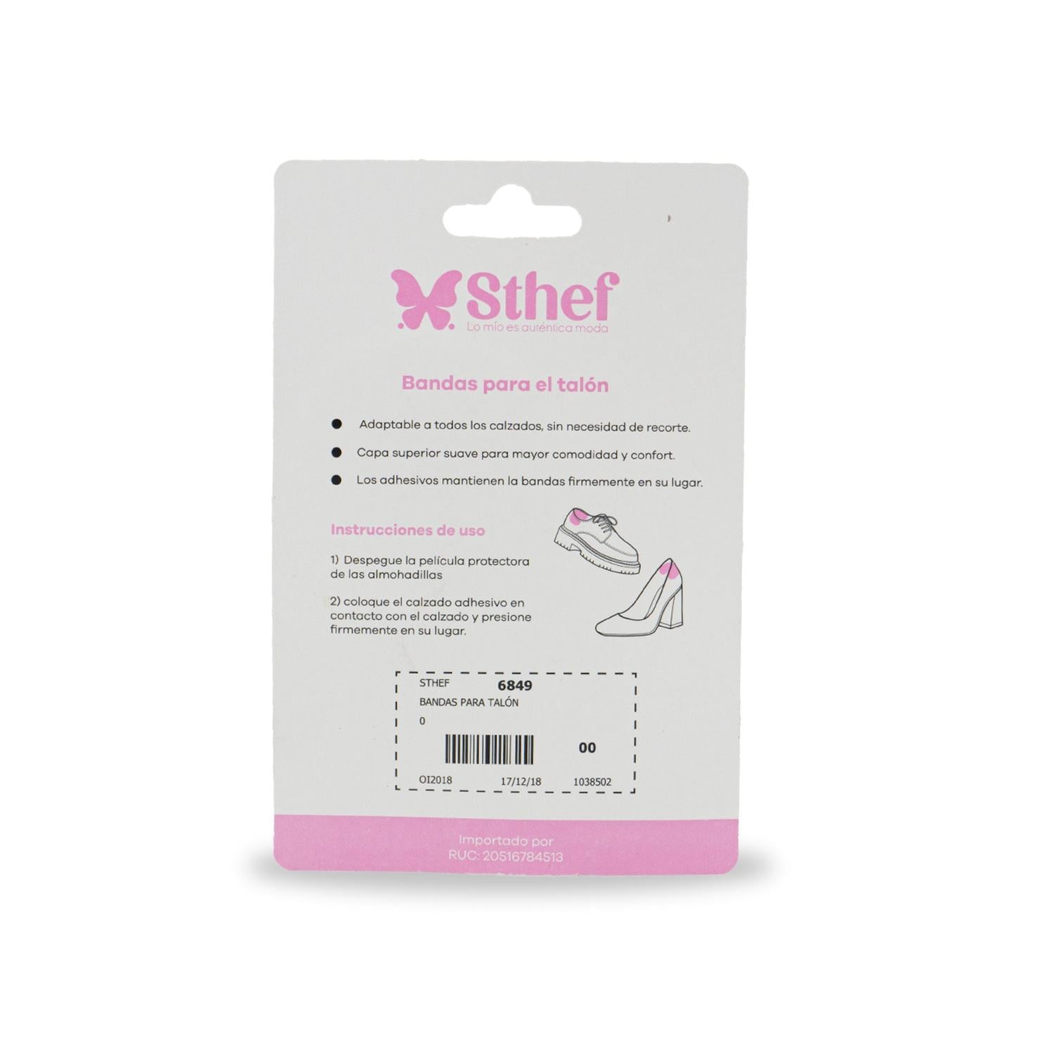 BANDAS PARA EL TALON STHEF 6849 - 3