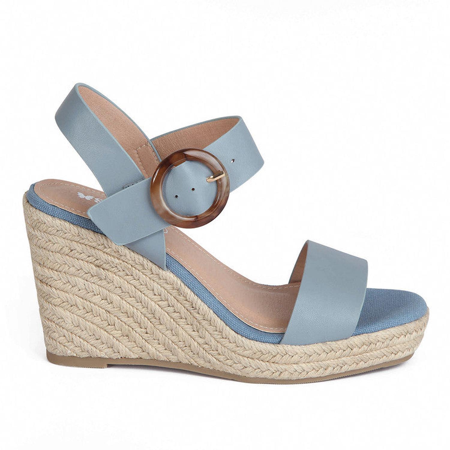 SANDALIA MUJER STHEF CASUAL AZUL 7783 CELESTE 1106538 - 2