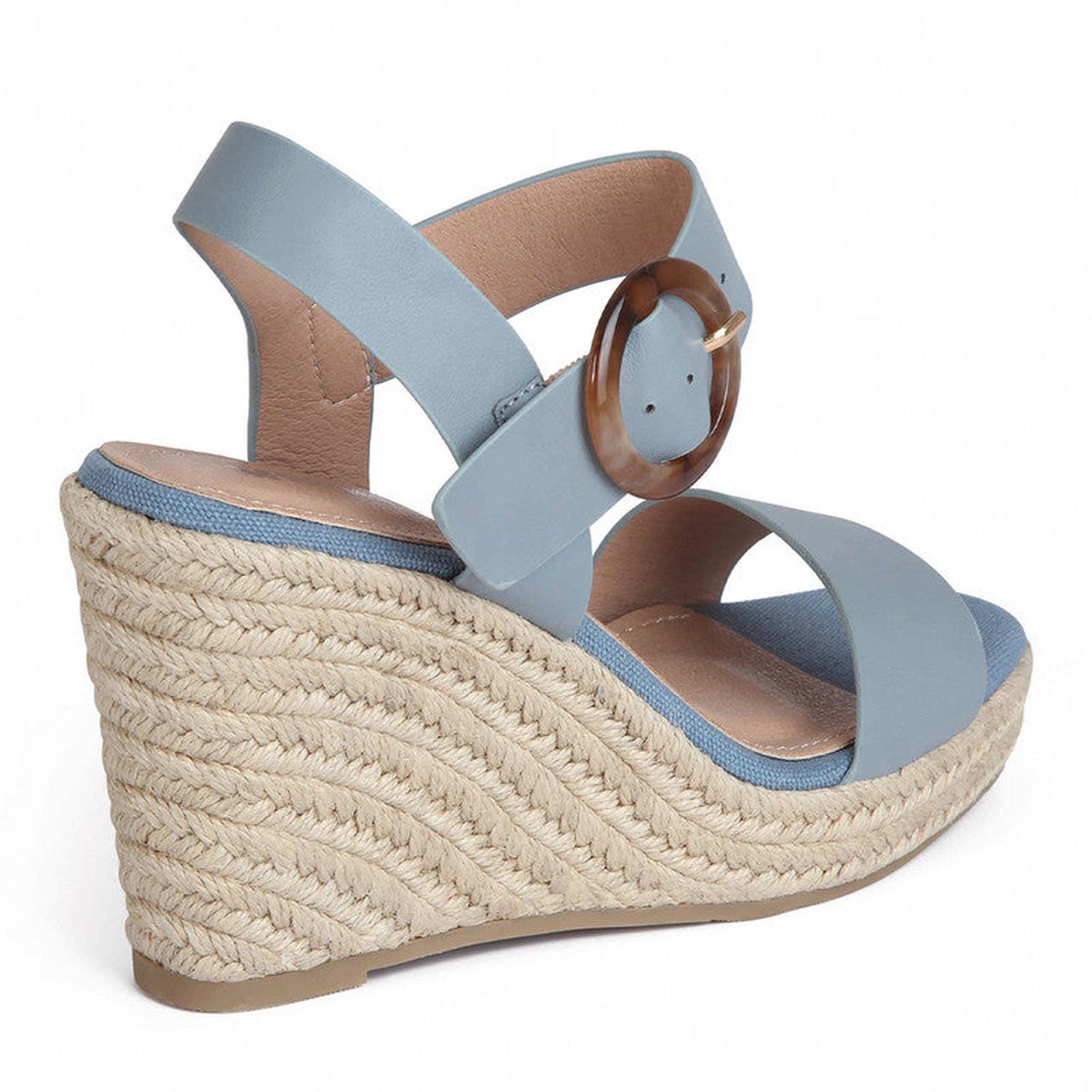SANDALIA MUJER STHEF CASUAL AZUL 7783 CELESTE 1106538 - 3