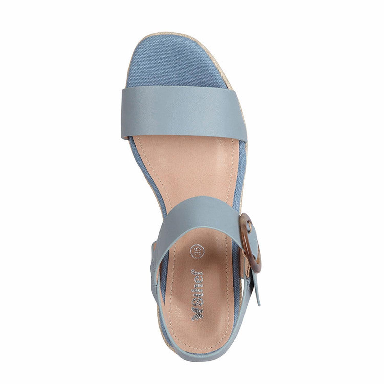 SANDALIA MUJER STHEF CASUAL AZUL 7783 CELESTE 1106538 - 4