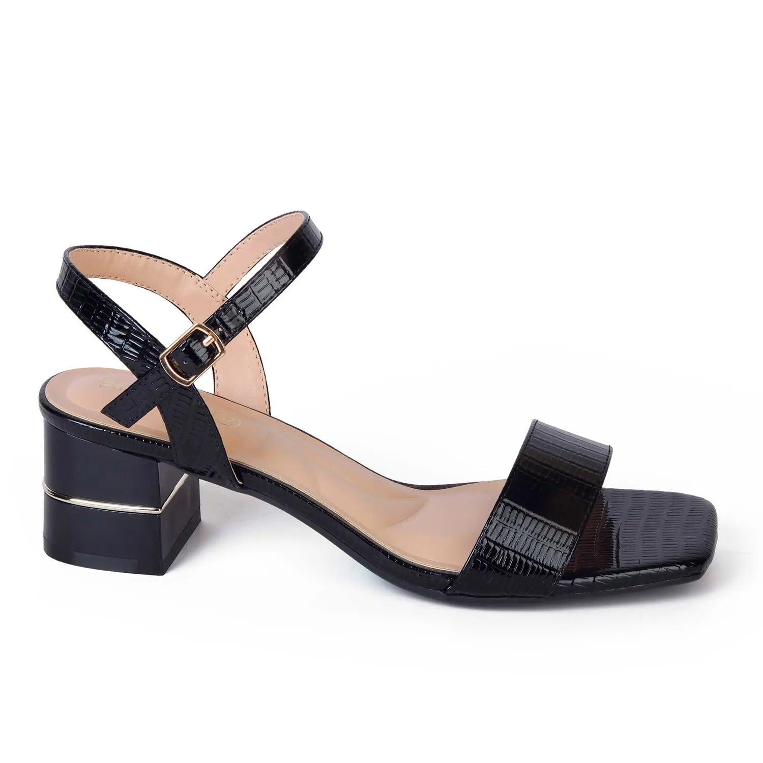 SANDALIA MUJER STHEF VESTIR NEGRO CHAROL 8026 NEGRO 1123070 - 2