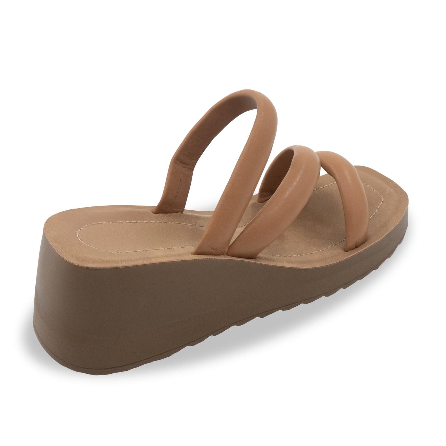 SANDALIA MUJER STHEF CASUAL CAMEL 7843 MARRÓN 1107258 - 3