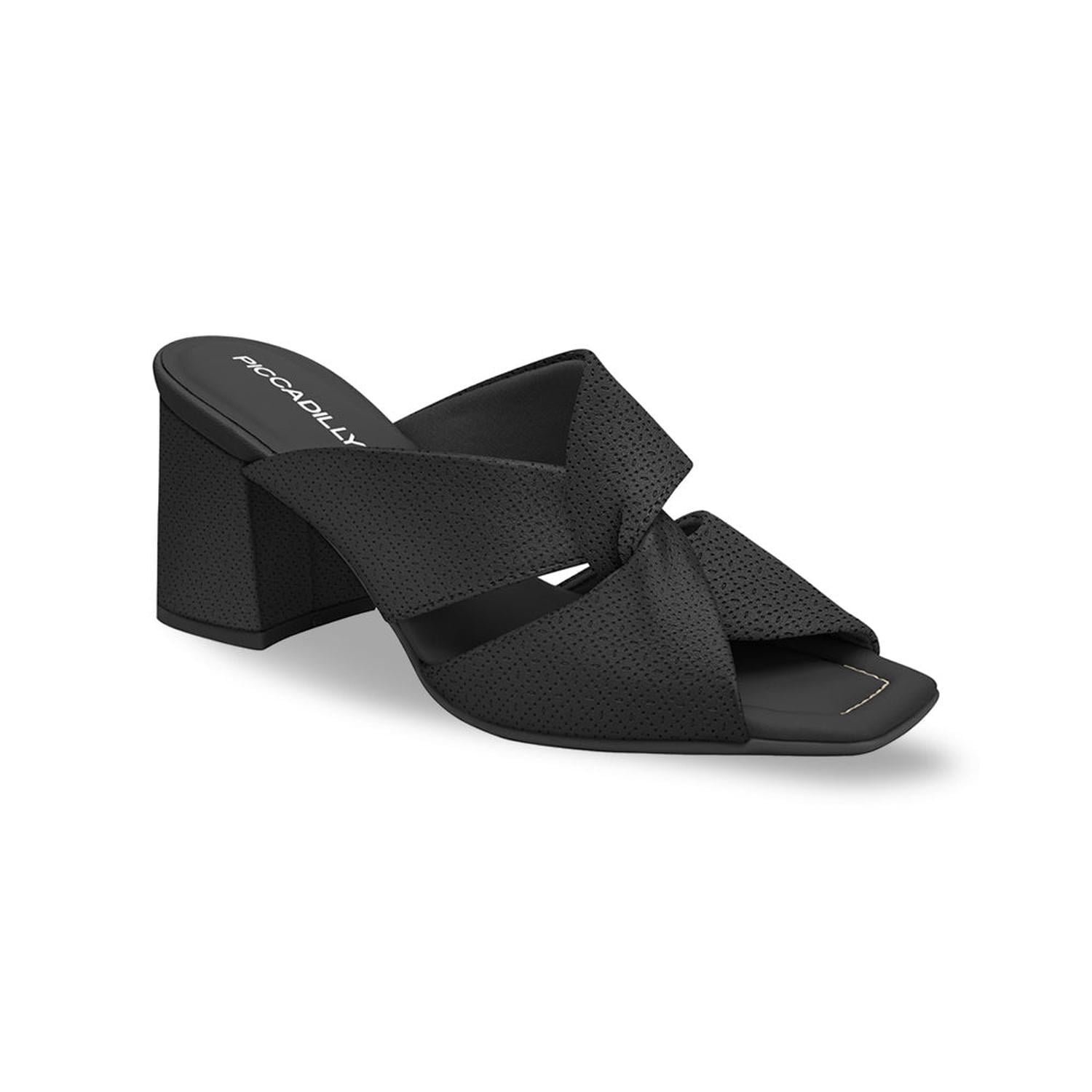 SANDALIA PICCADILLY VESTIR PRETO 62603000000032 - 1