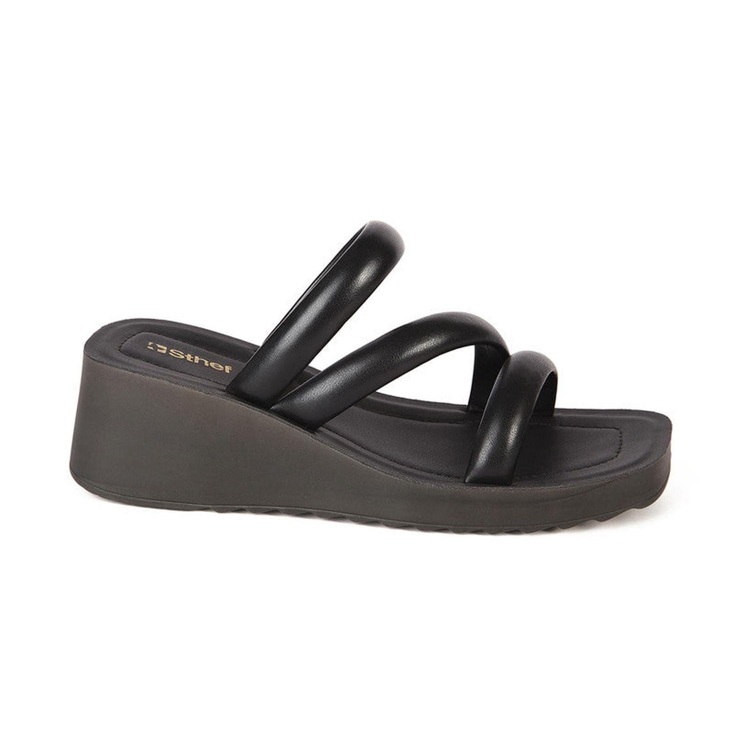 SANDALIA MUJER STHEF CASUAL NEGRO 7843 NEGRO 1107252 - 2