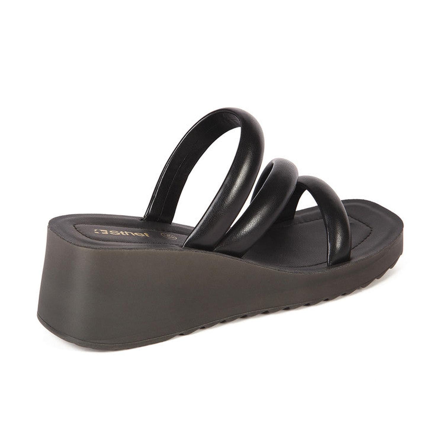 SANDALIA MUJER STHEF CASUAL NEGRO 7843 NEGRO 1107252 - 3