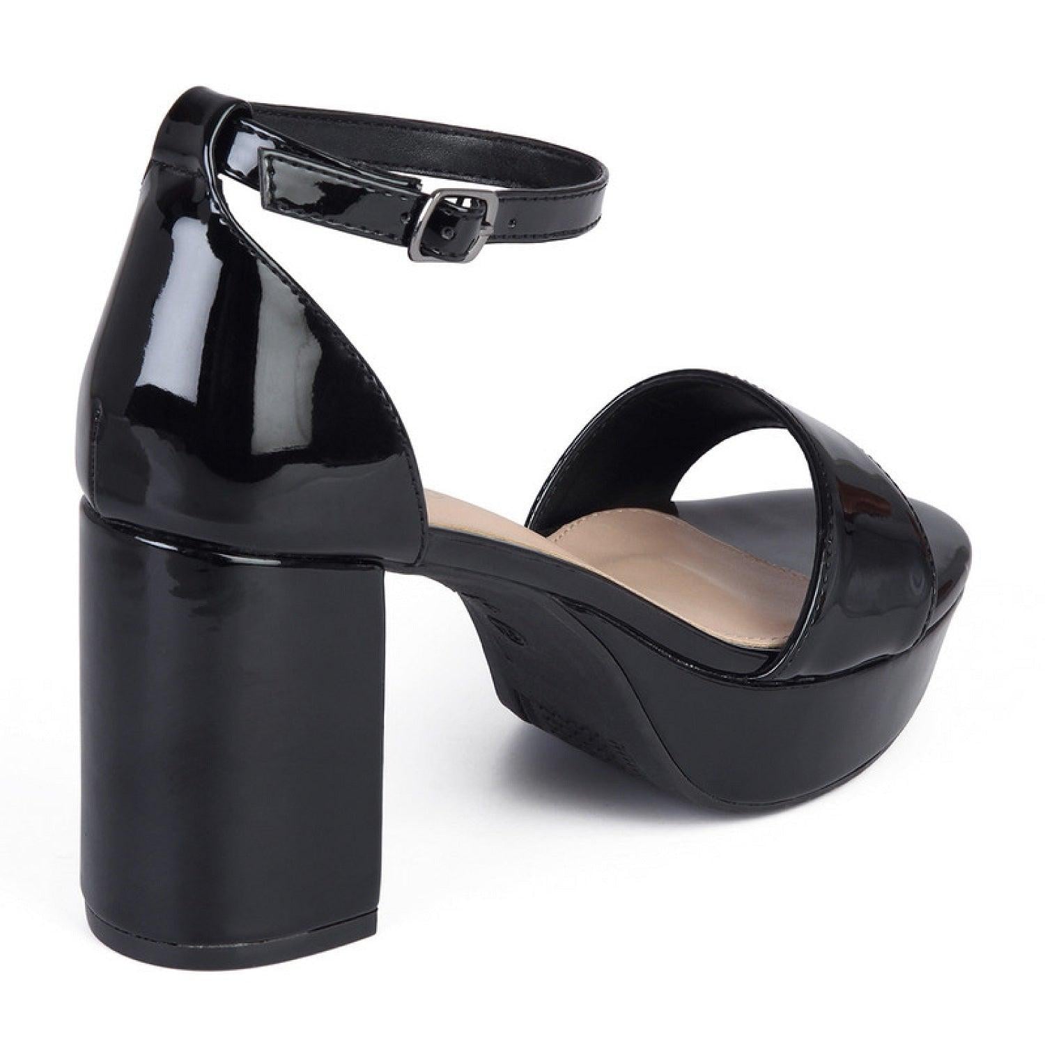 SANDALIA MUJER STHEF VESTIR NEGRO CHAROL 7906 NEGRO 1114690 - 2