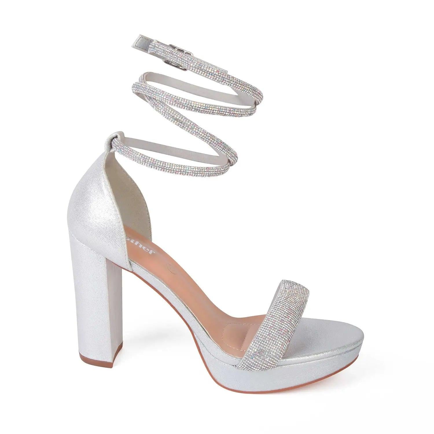 SANDALIA MUJER STHEF FIESTA PLATA 7991 PLATEADO 1121378 - 2