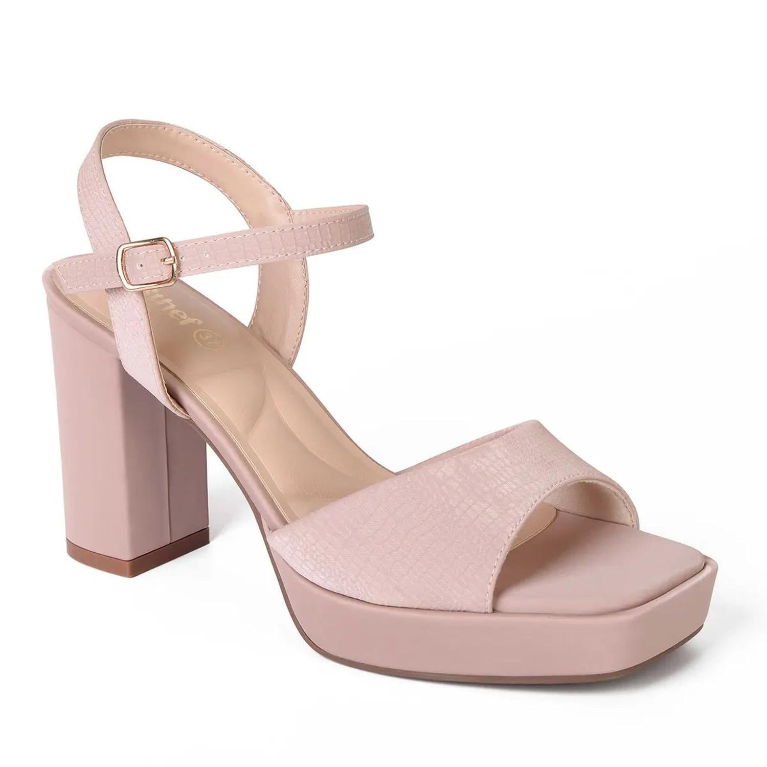 SANDALIA MUJER STHEF VESTIR NUDE 8025 - 1