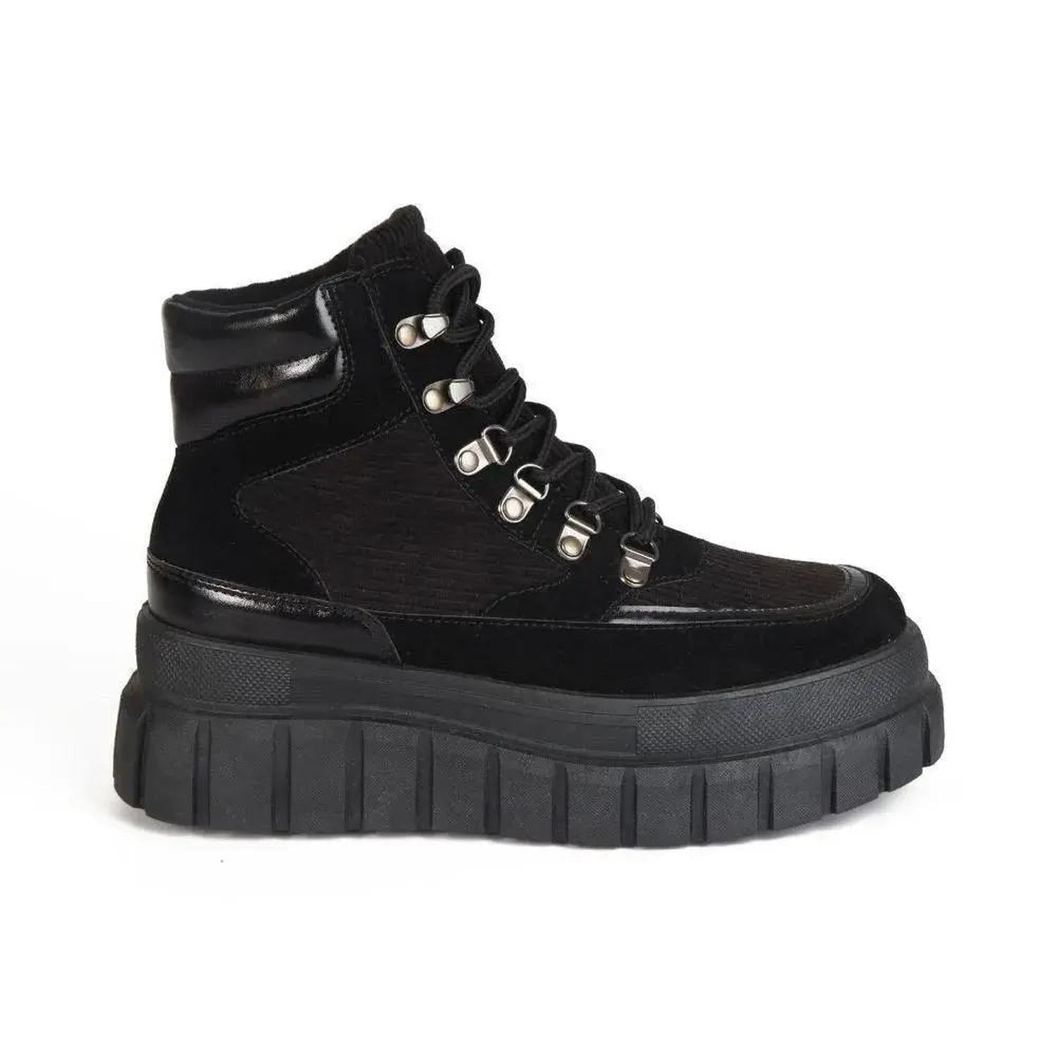 BOTIN MUJER STHEF CASUAL NEGRO 7663 - 1