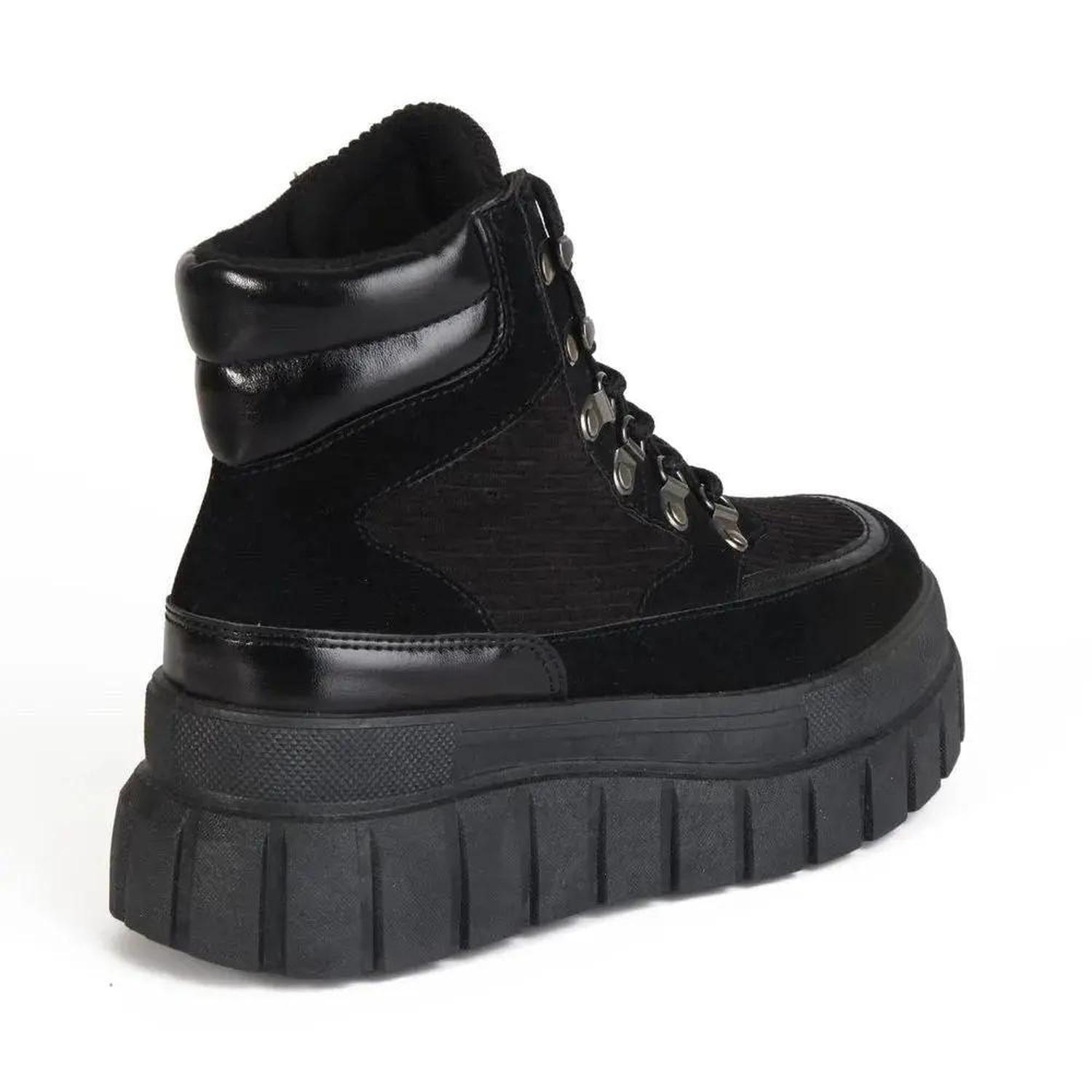 BOTIN MUJER STHEF CASUAL NEGRO 7663 COLOR 1098289 - 2