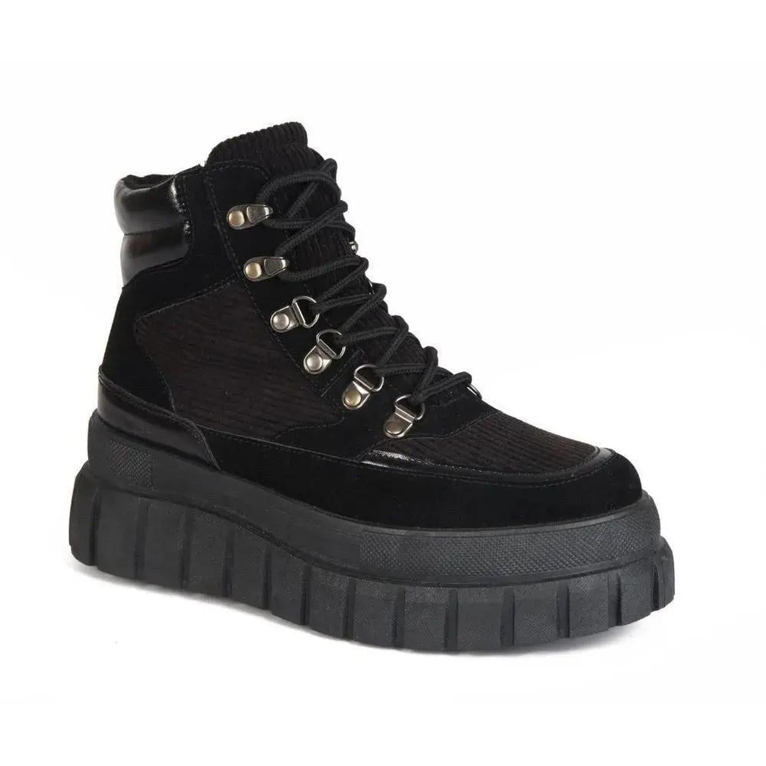 BOTIN MUJER STHEF CASUAL NEGRO 7663 COLOR 1098289 - 3