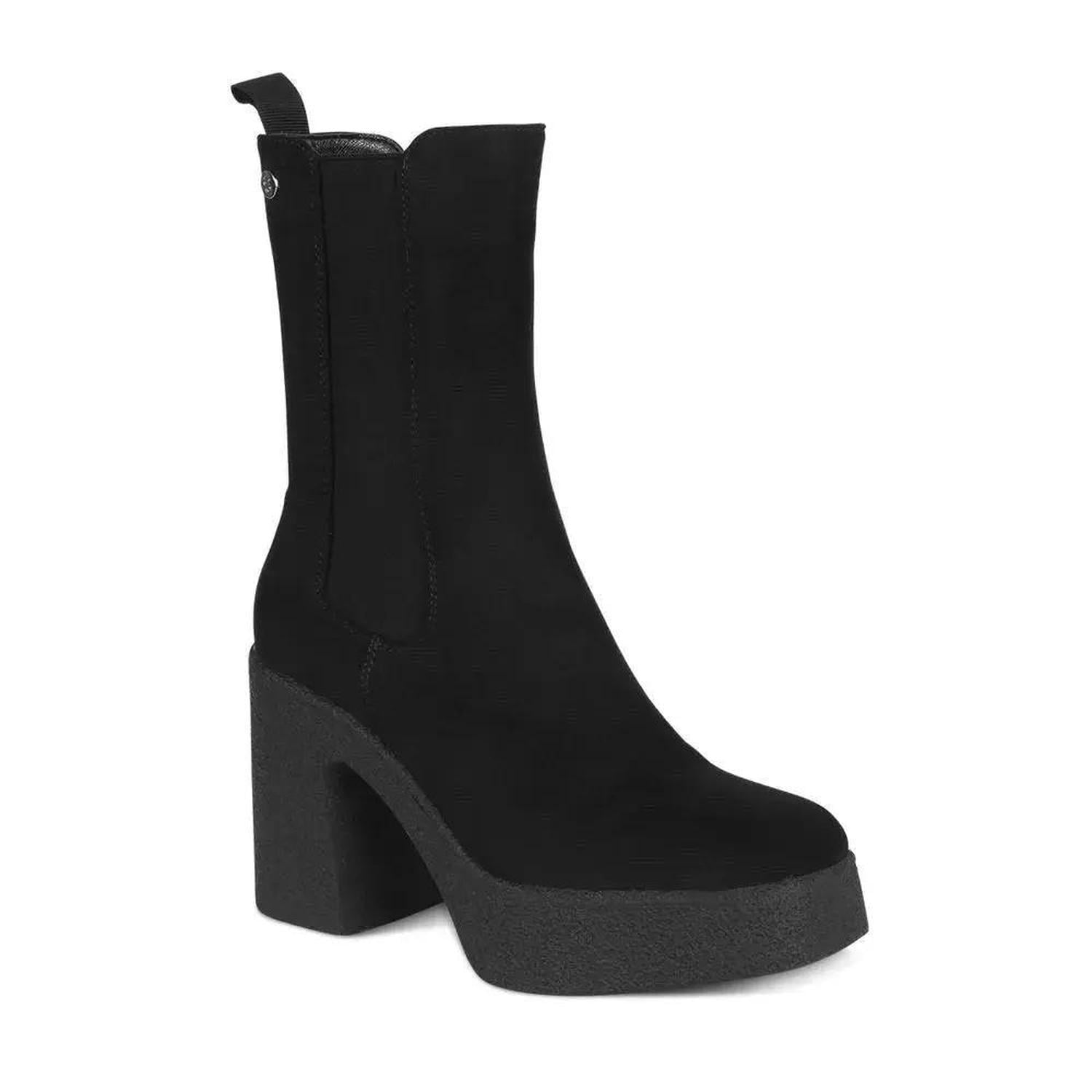 BOTA MUJER STHEF CASUAL NEGRO 7610 - 1