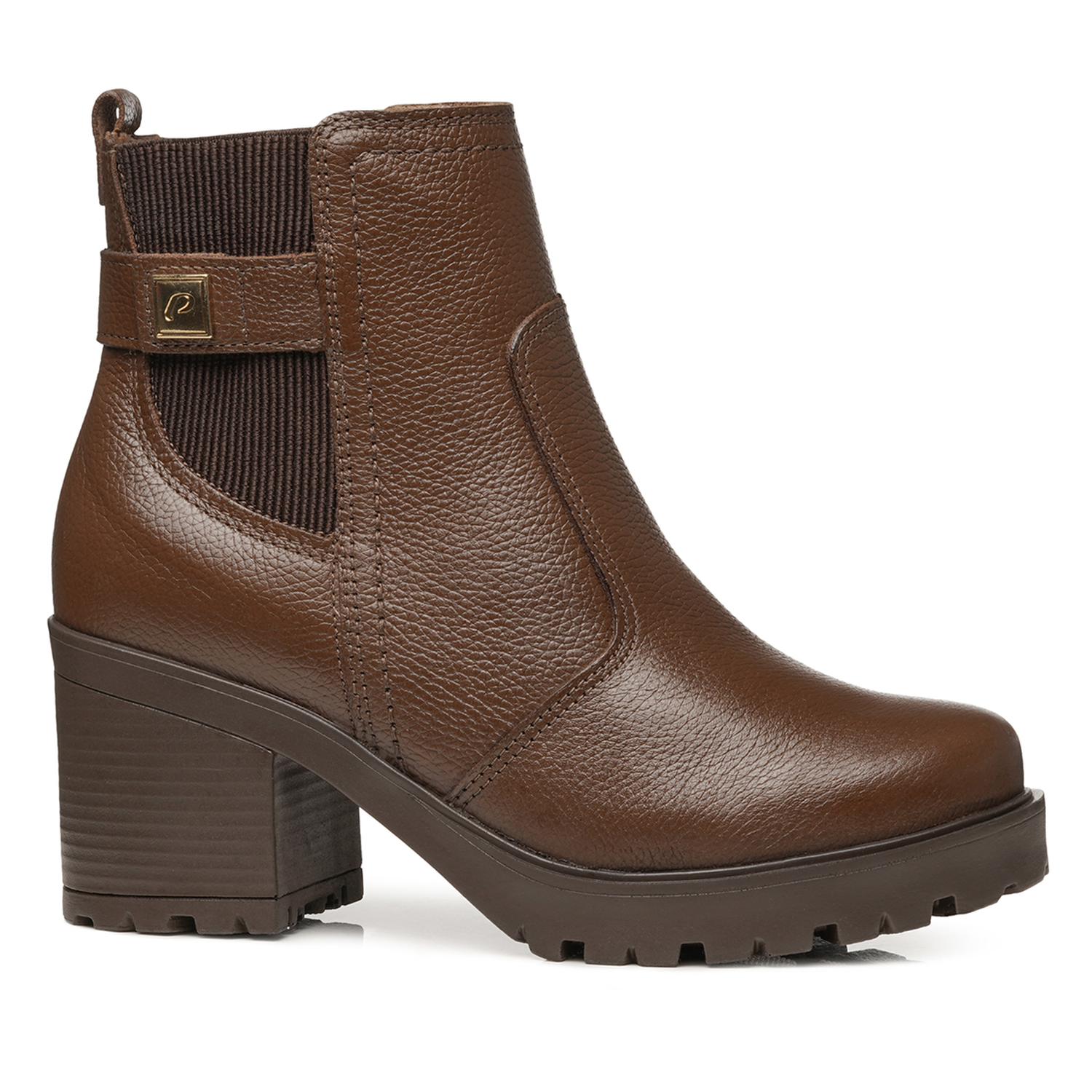 BOTIN MUJER PEGADA CUERO VESTIR TOFEE 282603-01 COLOR 1150908 - 2