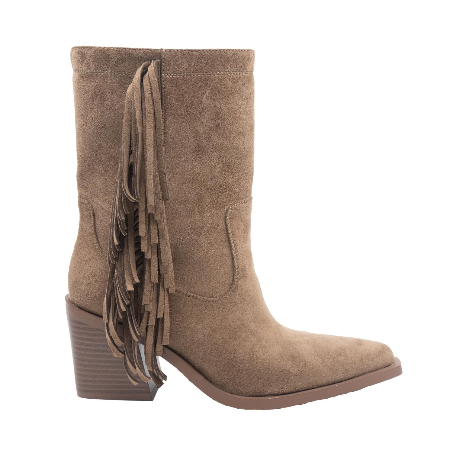 BOTA MUJER STHEF CASUAL TAUPE 8311 COLOR KHAKI - 1143921 - 3