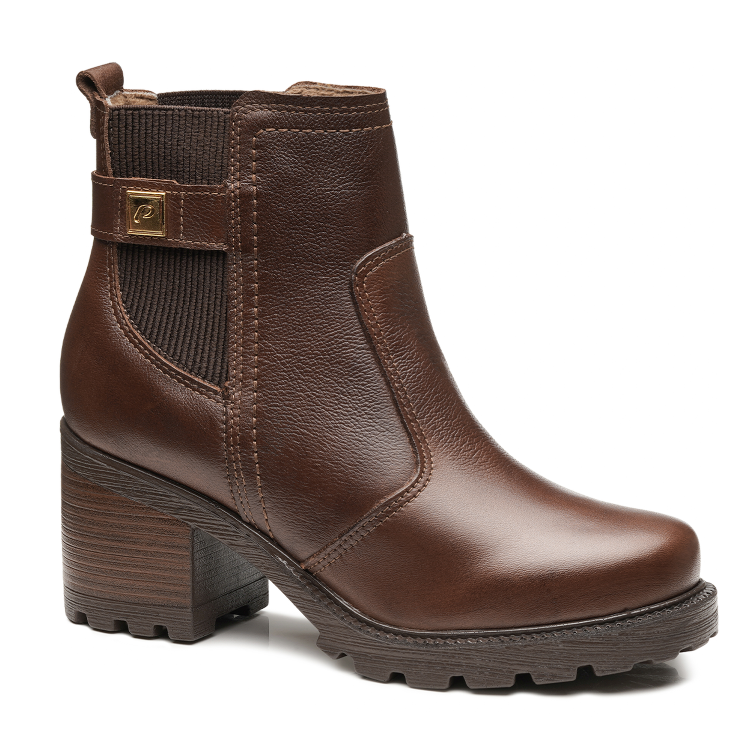 BOTIN MUJER PEGADA CUERO CASUAL PINHAO 281309-07 - 1