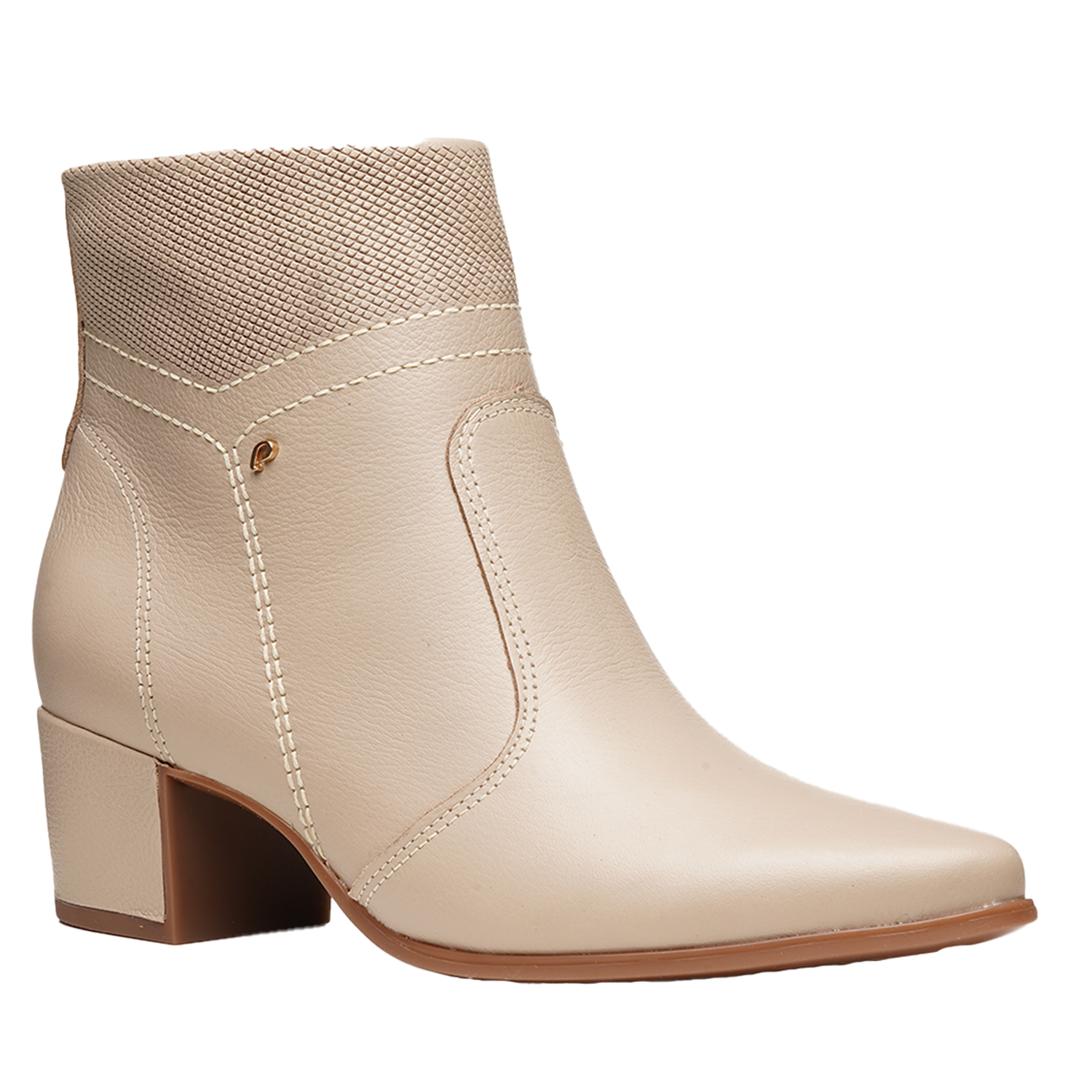 BOTIN MUJER PEGADA CUERO VESTIR DESERT 280906-01 - 1
