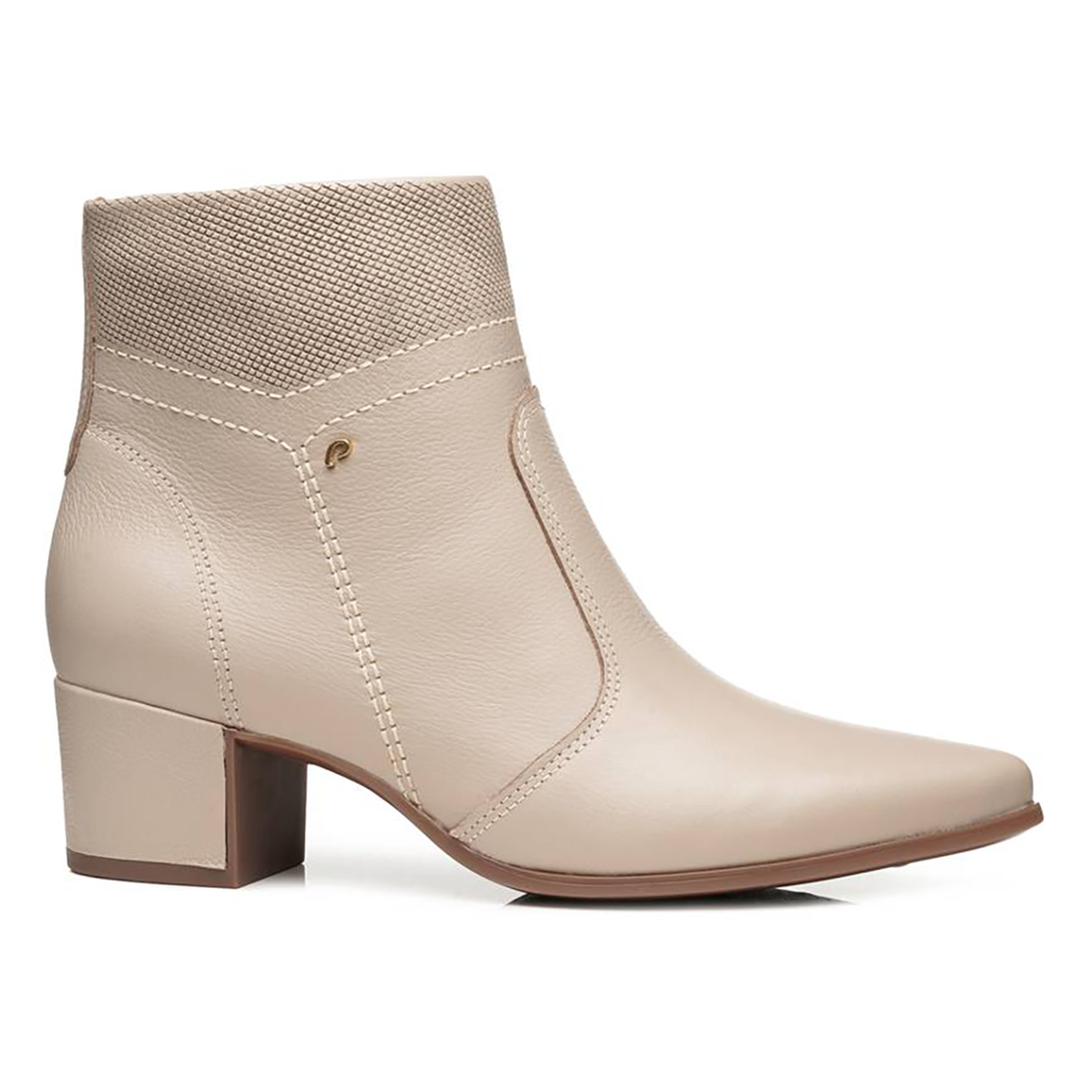 BOTIN MUJER PEGADA CUERO VESTIR DESERT 280906-01 COLOR 1150859 - 3