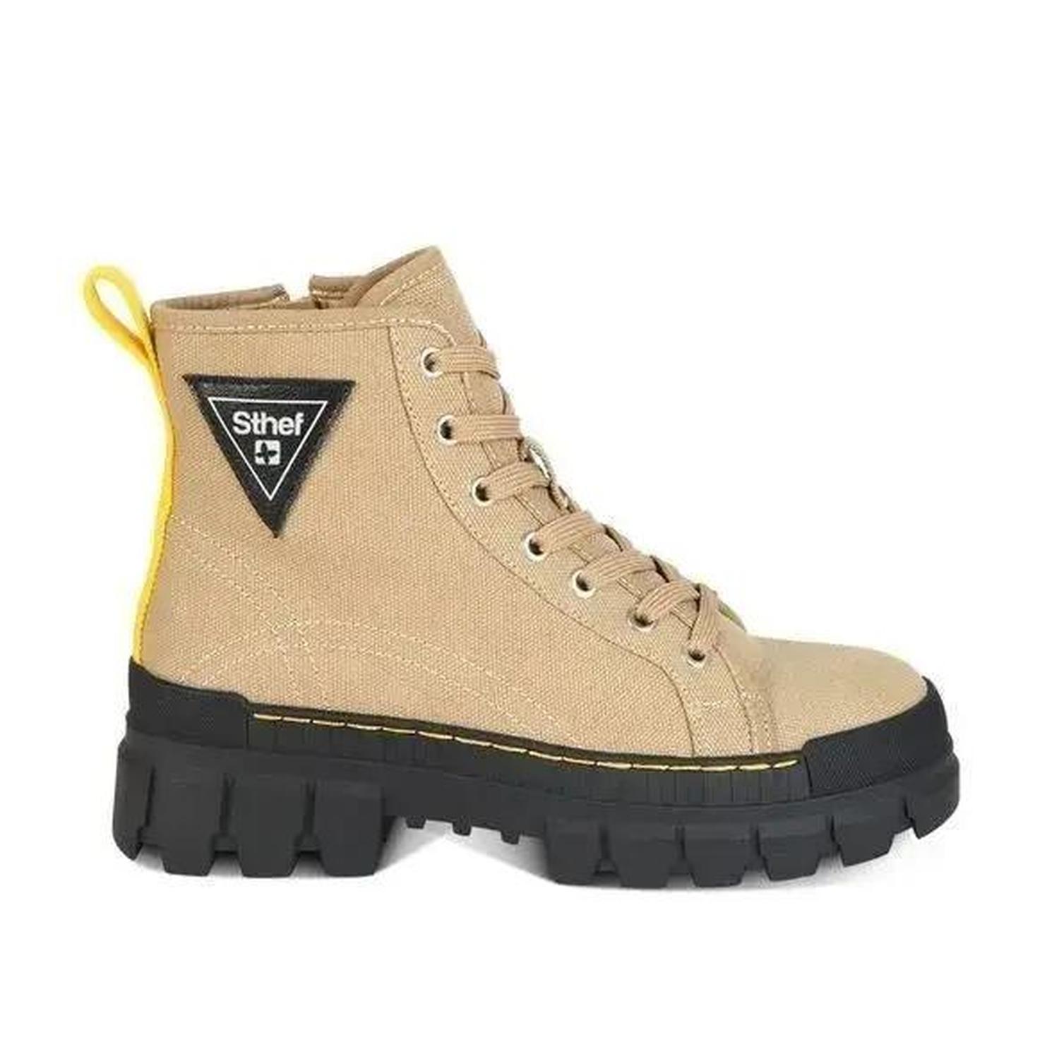 BOTIN MUJER STHEF CASUAL NATURAL 7608 - 1