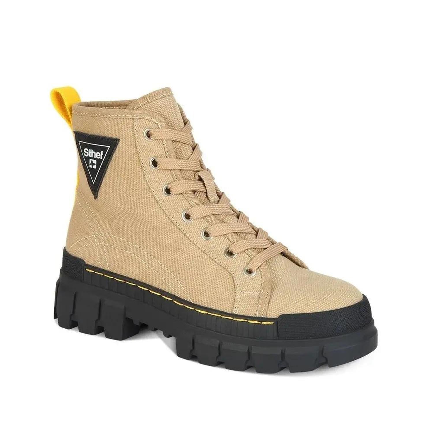 BOTIN MUJER STHEF CASUAL NATURAL 7608 COLOR 1090846 - 2