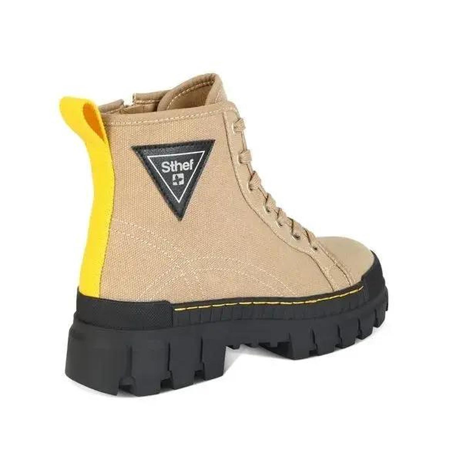 BOTIN MUJER STHEF CASUAL NATURAL 7608 COLOR 1090846 - 4