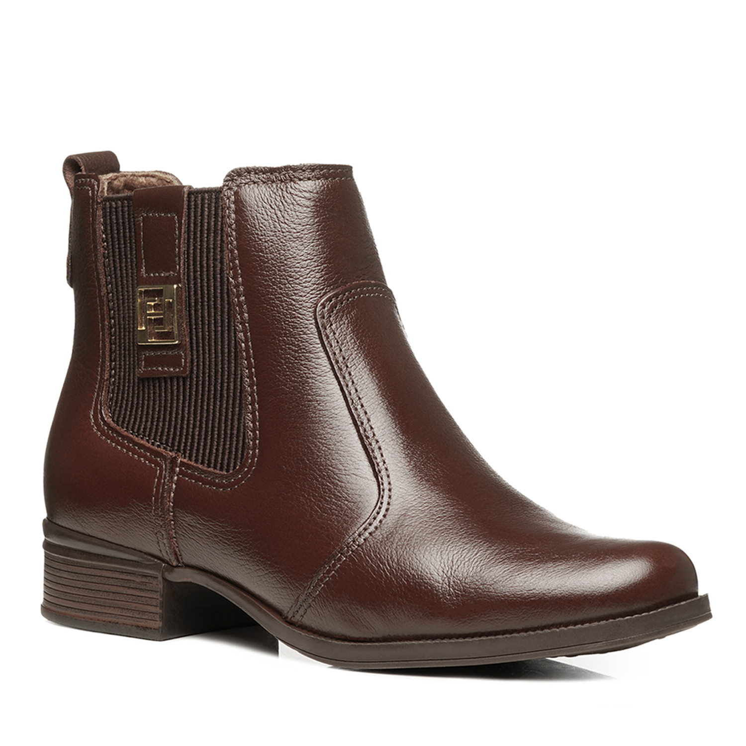 BOTIN MUJER PEGADA CUERO CASUAL PINHAO 282003-15 COLOR 1150879 - 1