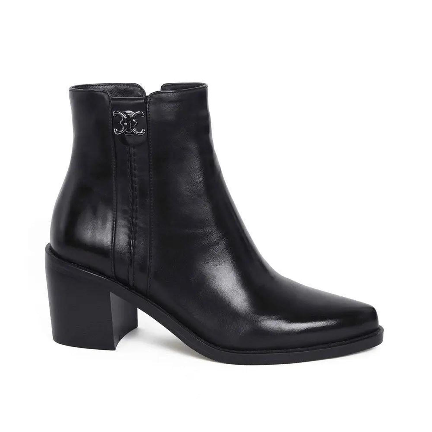 BOTIN MUJER STHEF VESTIR NEGRO 8104 - 1