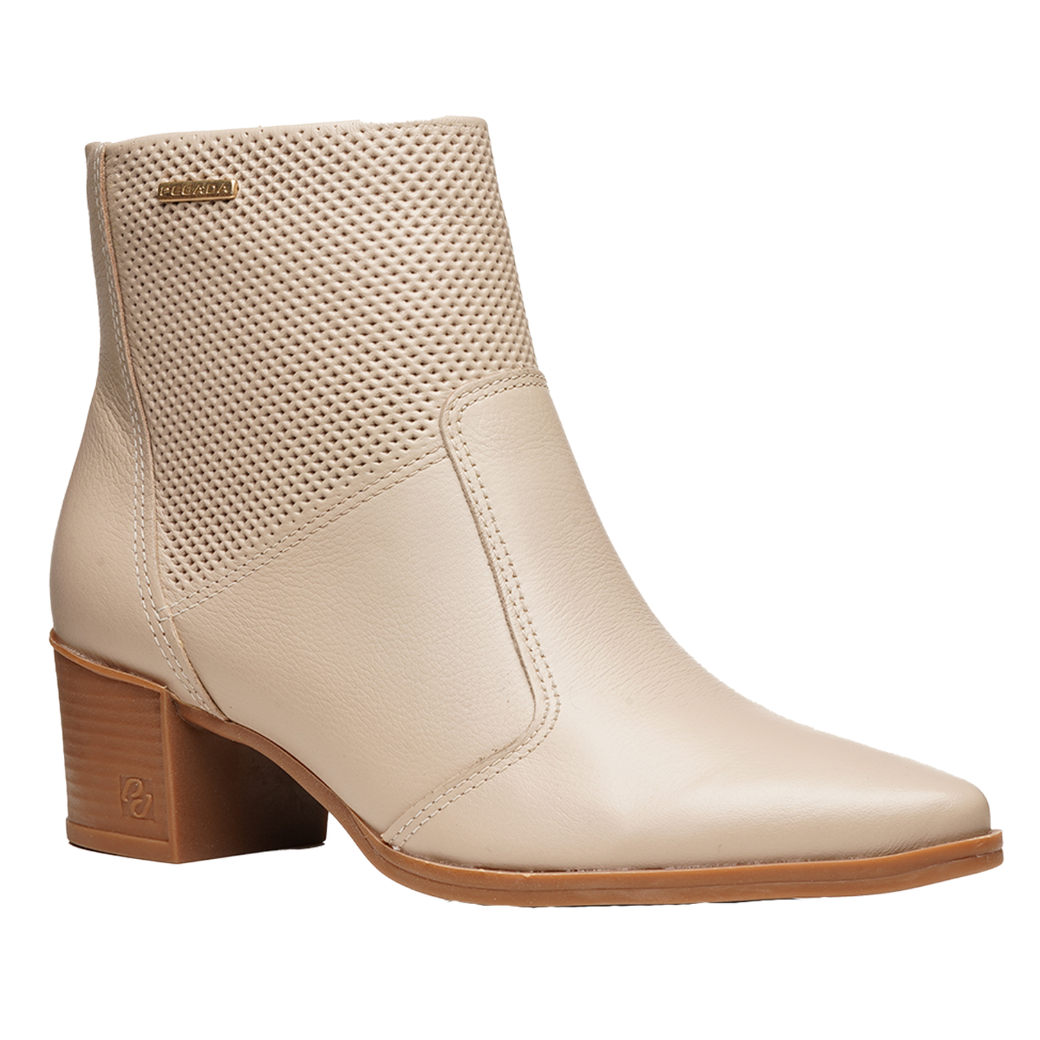 BOTIN MUJER PEGADA CUERO VESTIR DESERT 280502-10 - 1