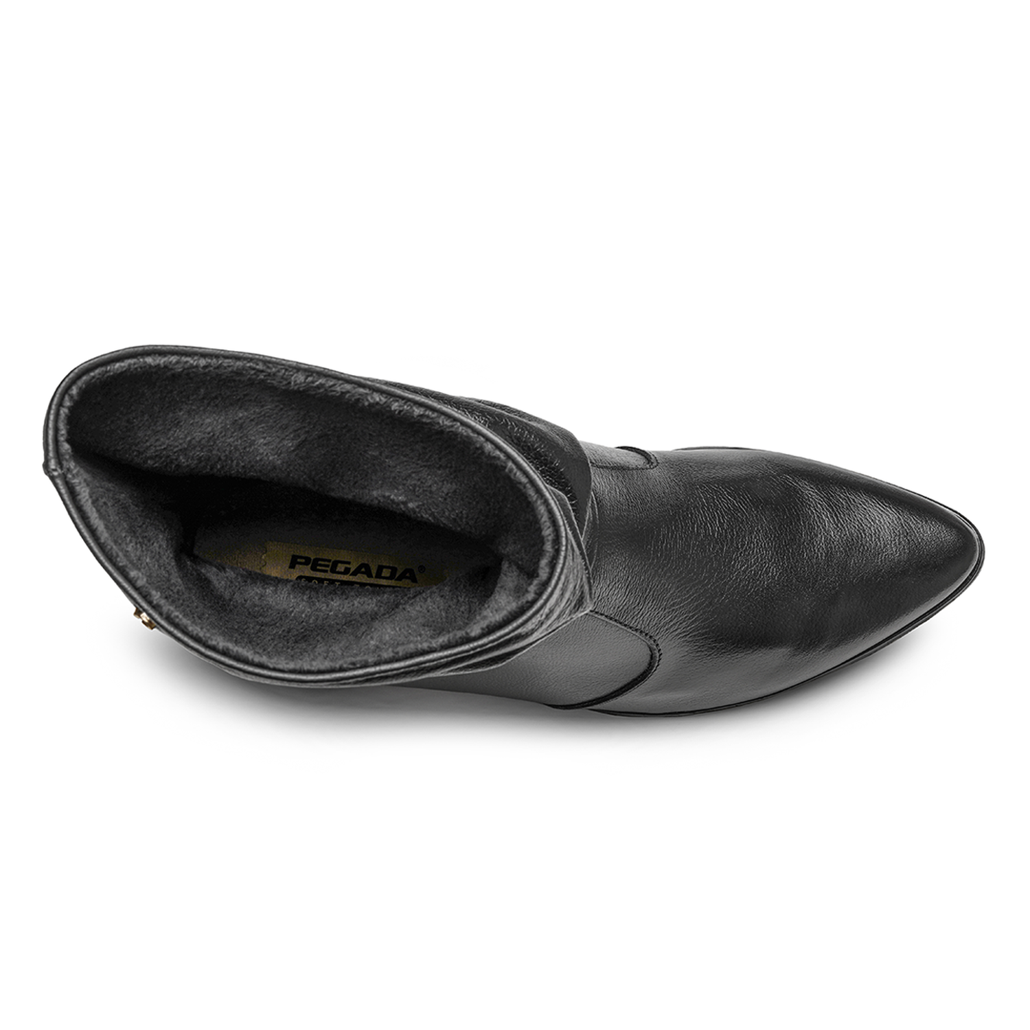 BOTIN MUJER PEGADA CUERO VESTIR PRETO 280901-02 COLOR 1150790 - 4
