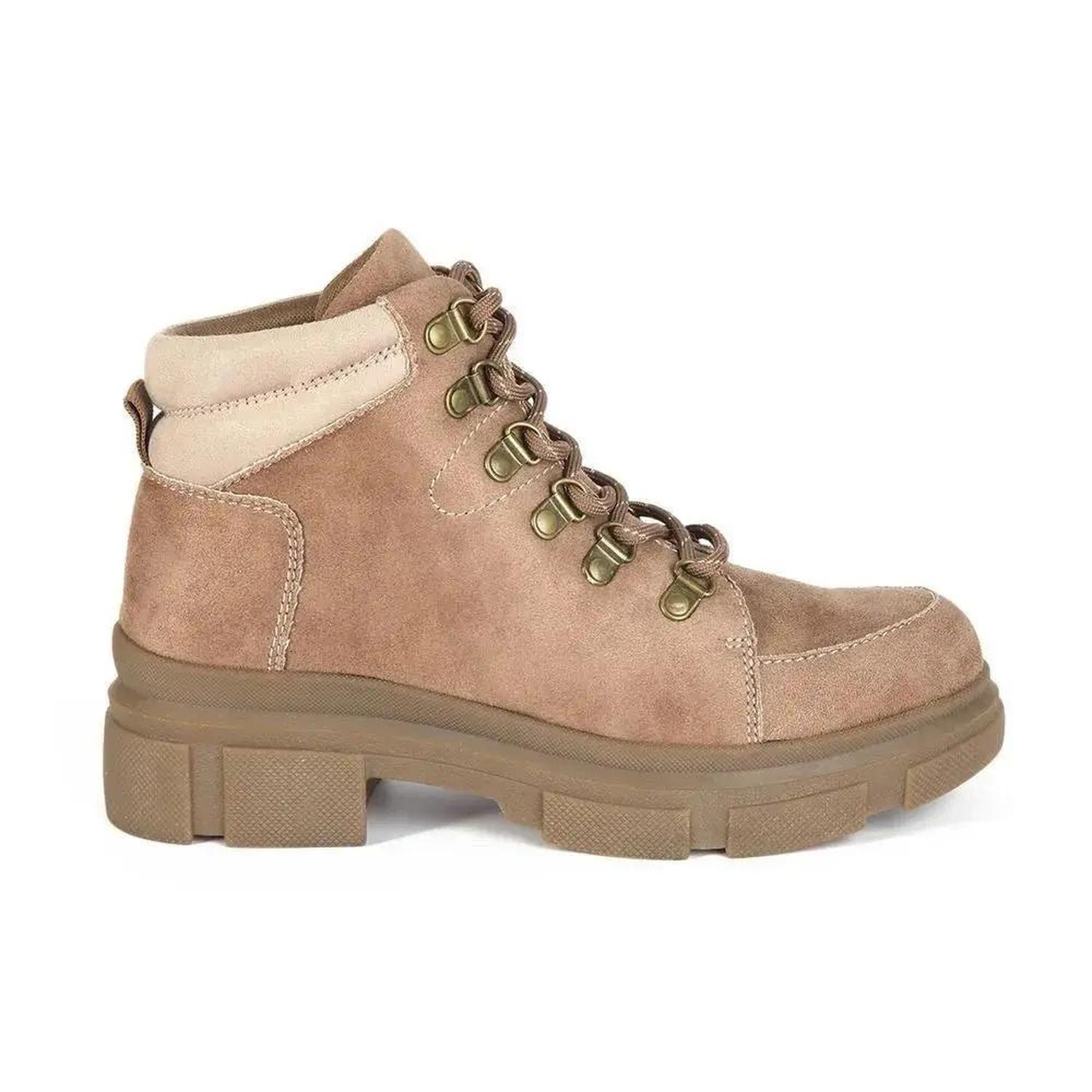 BOTIN MUJER STHEF CASUAL TAUPE 7601 - 1