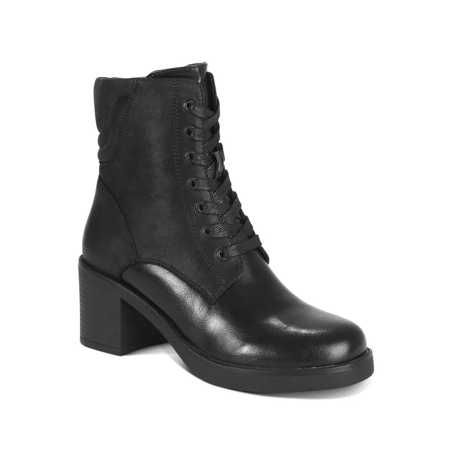 BOTIN MUJER STHEF CASUAL NEGRO 7641 - 1