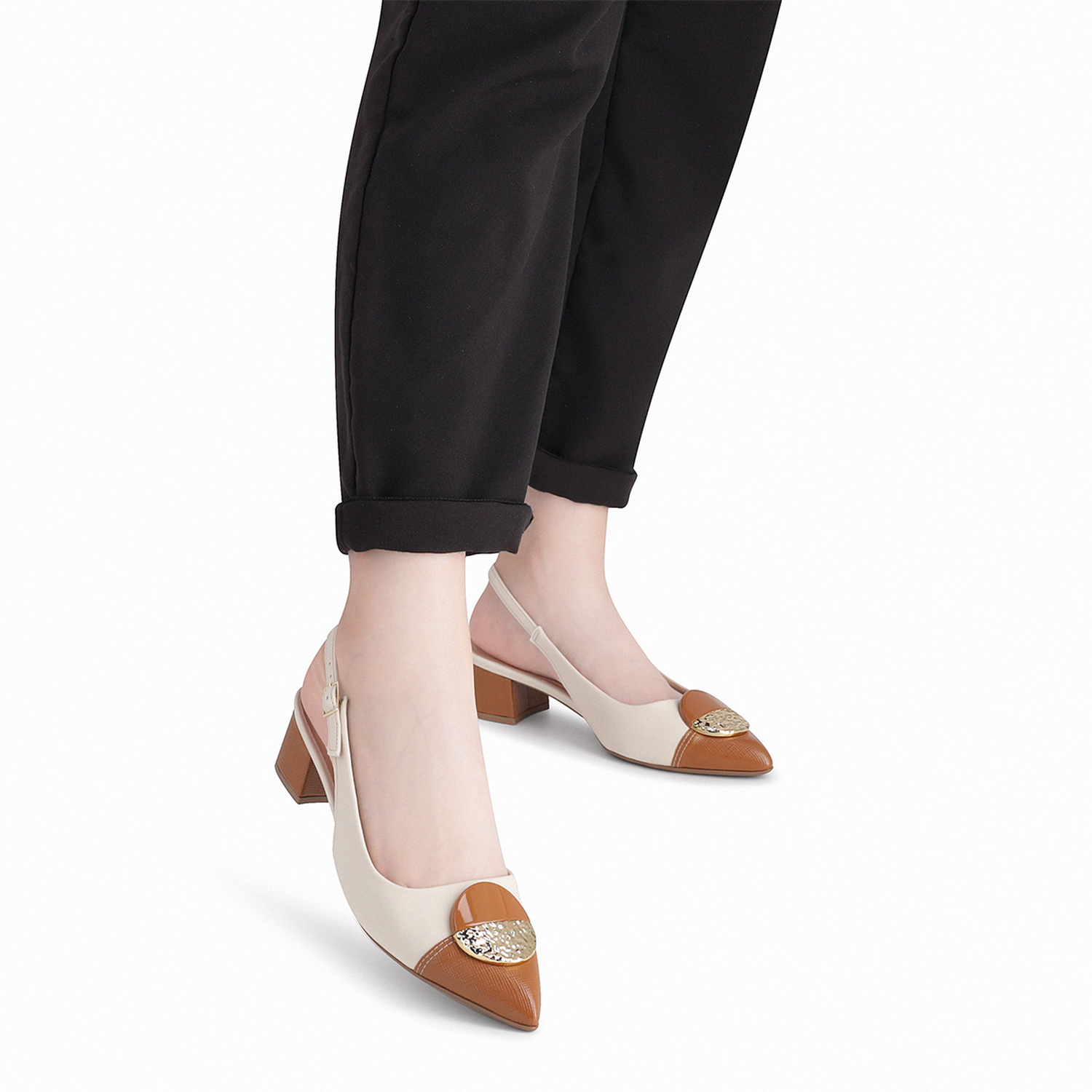 ZAPATO JOANETE MUJER PICCADILLY OFF WHITE/MASCAVO 73909100000001 COLOR 1138492 - 4