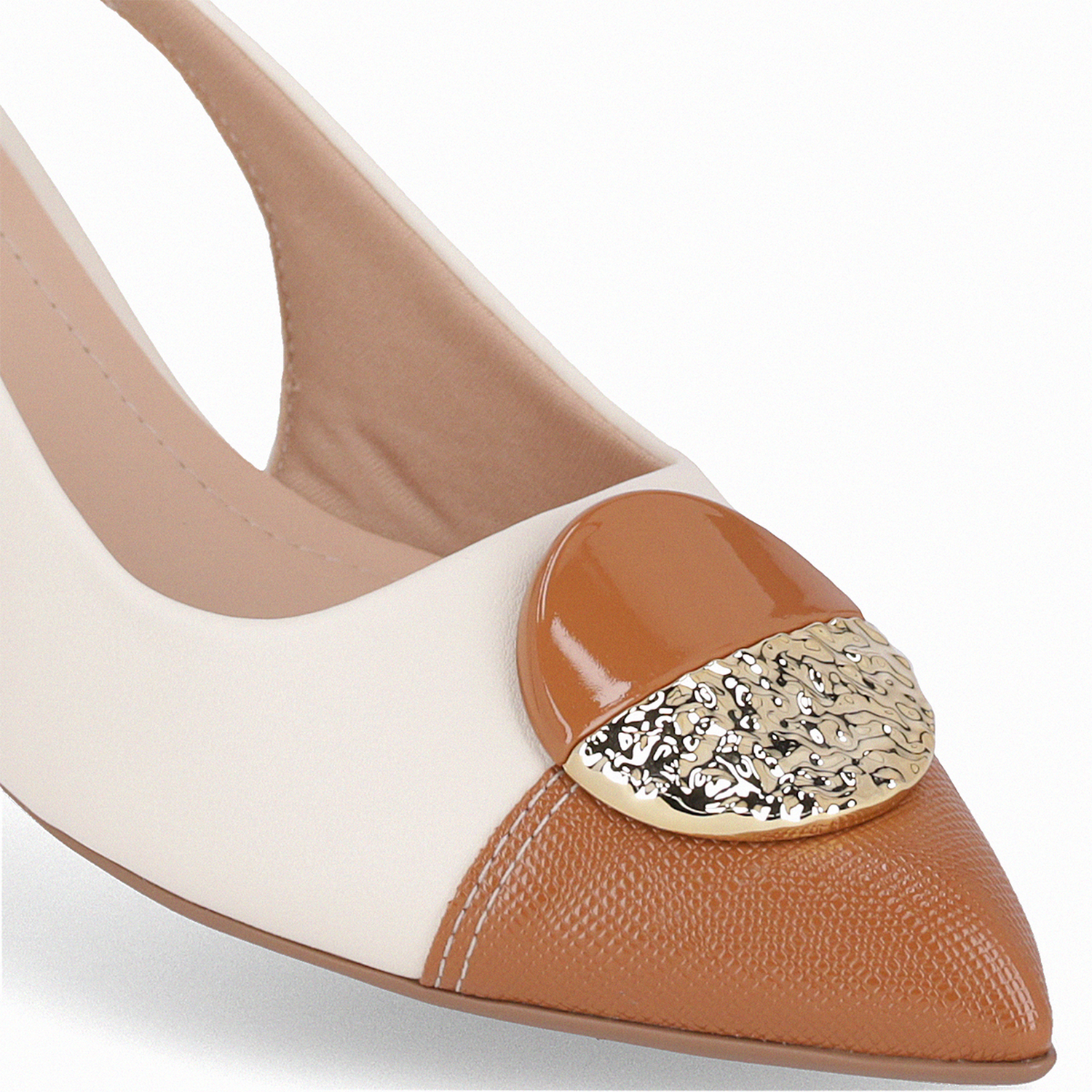 ZAPATO JOANETE MUJER PICCADILLY OFF WHITE/MASCAVO 73909100000001 COLOR 1138492 - 6