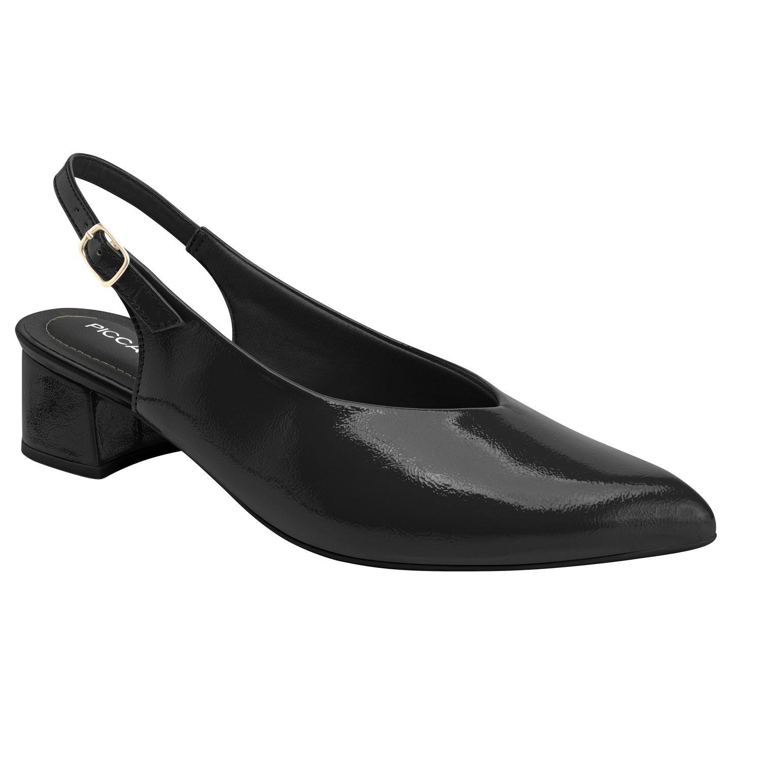 ZAPATO MUJER PICCADILLY VESTIR PRETO 73903100000139 - 1