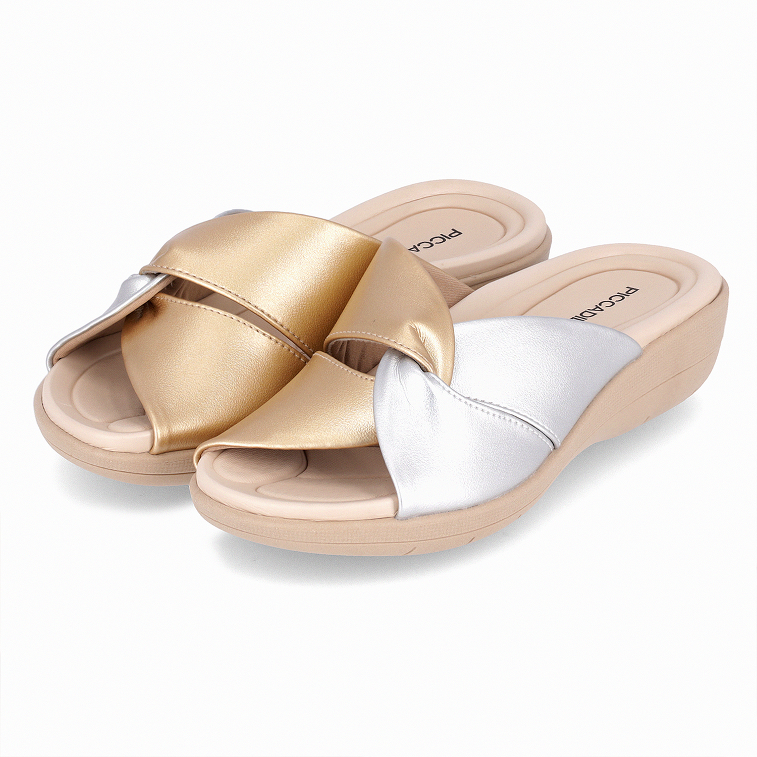 SANDALIA FASCITE MUJER PICCADILLY CASUAL PRATA/OURO 23902300000010 NARANJA 1140089 - 3