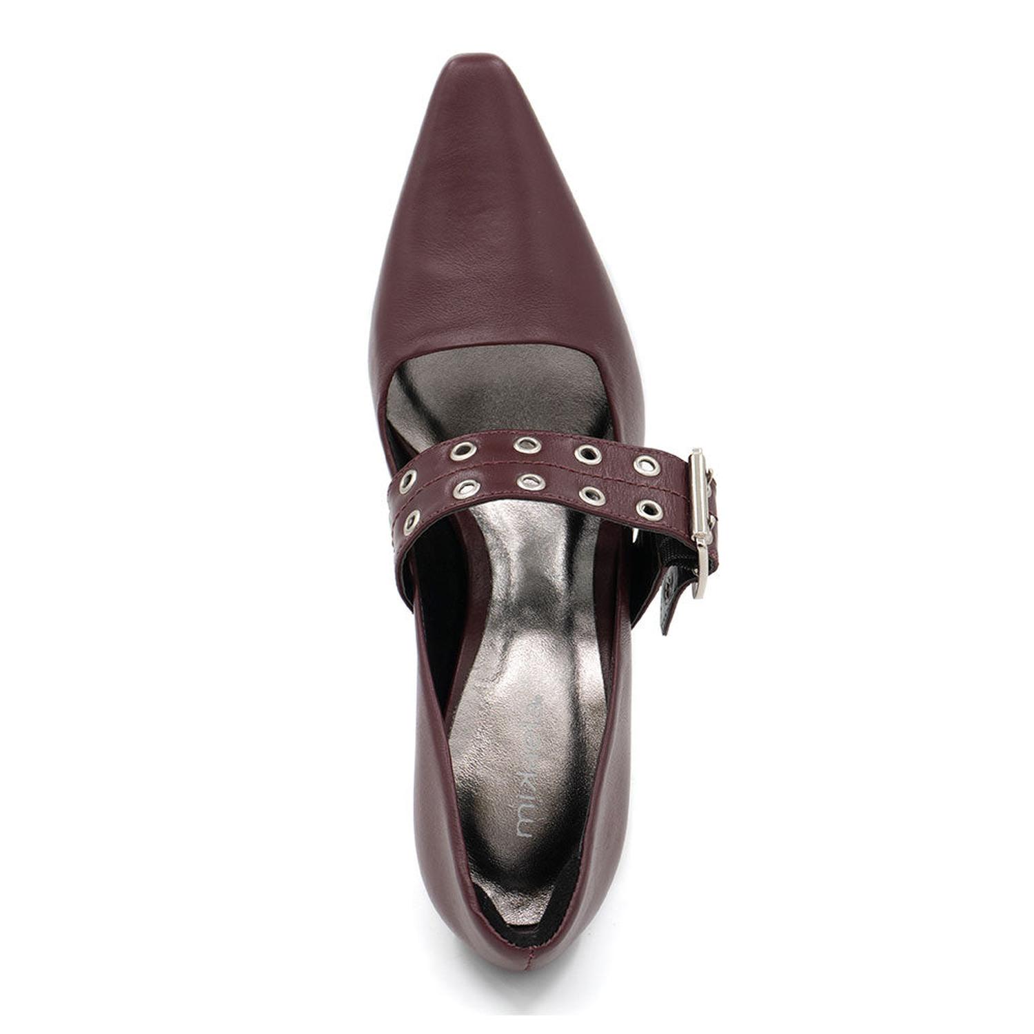 ZAPATO MUJER MIKAELA VESTIR MALBEC 7980512-NV ROJO 1135378 - 4