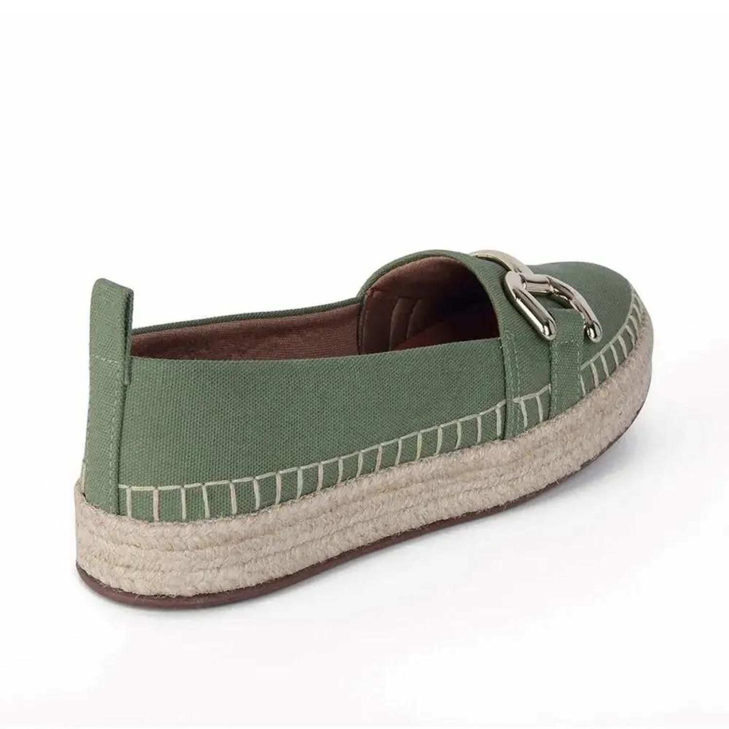ALPARGATA MUJER MIKAELA GREEN 392364-5 VERDE 1108679 - 3
