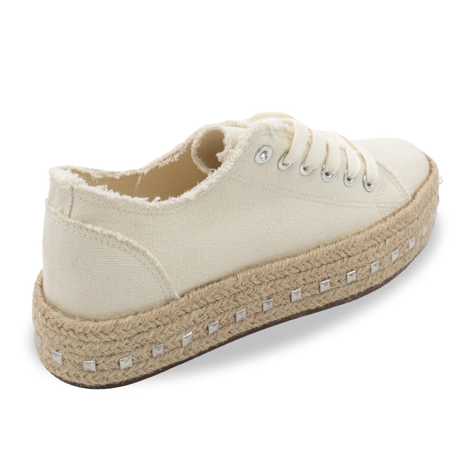 ALPARGATA MUJER STHEF CREMA 7872 - 4