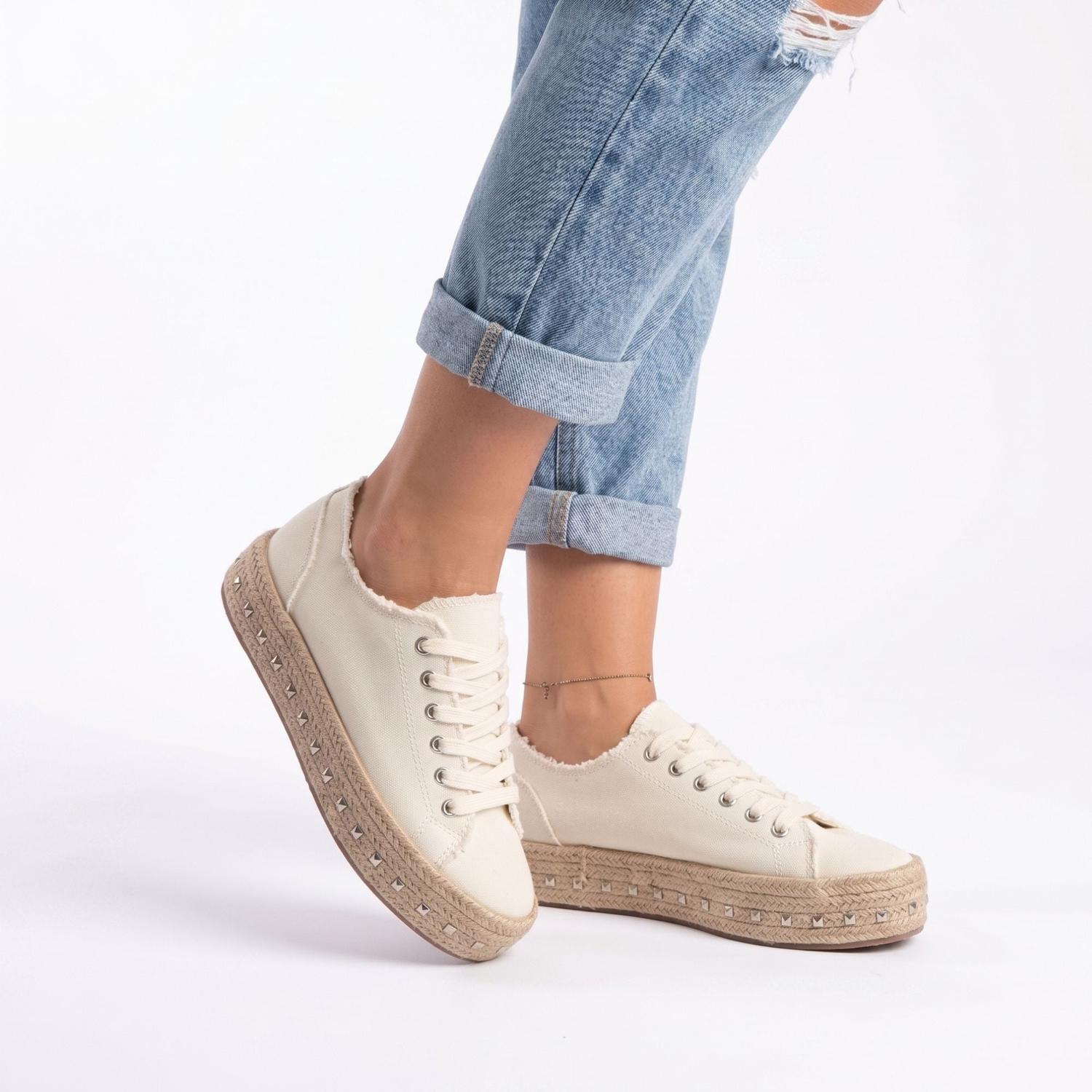 ALPARGATA MUJER STHEF CREMA 7872 BEIGE 1107575 - 6