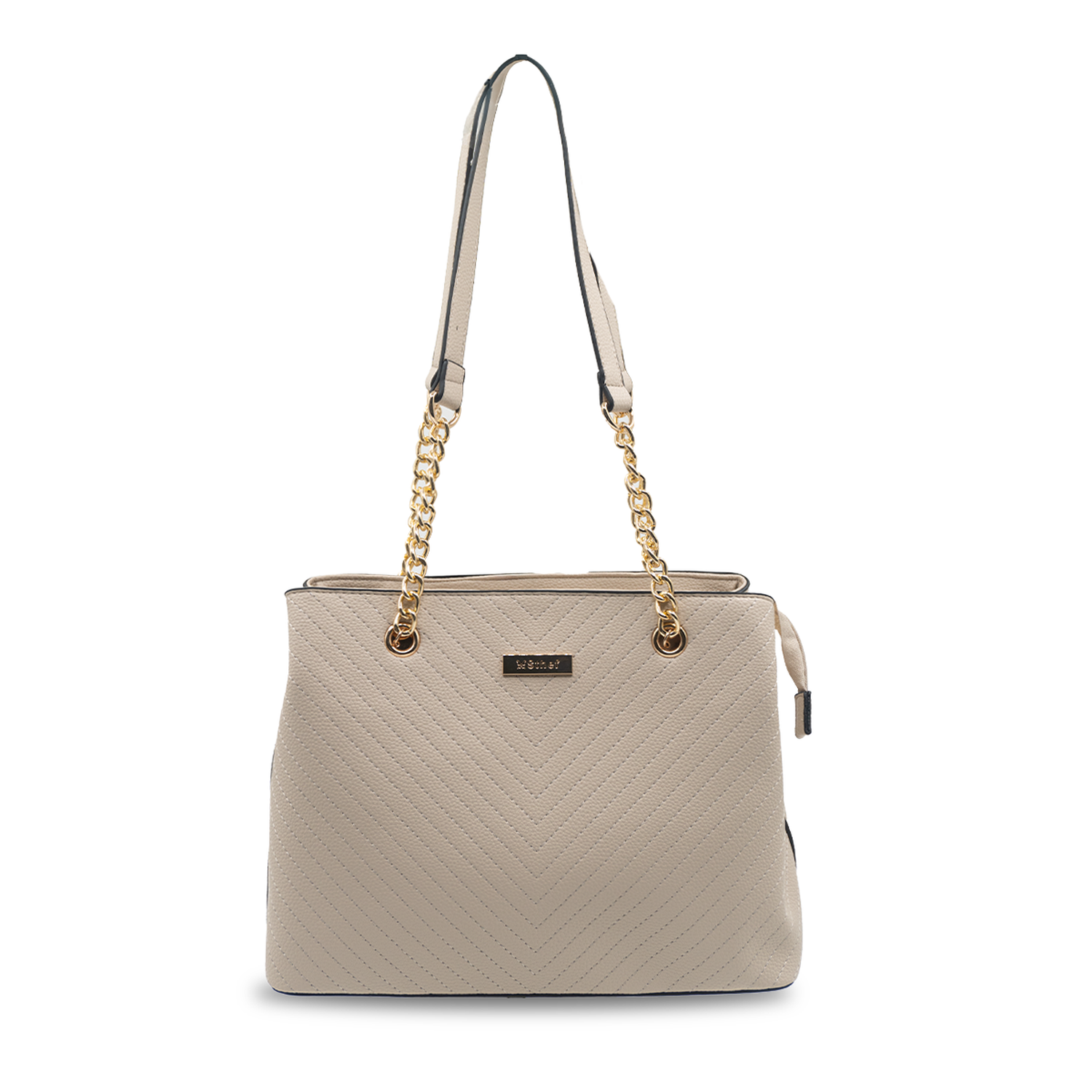 CARTERA CASUAL MUJER BEIGE STHEF 8340 - 1