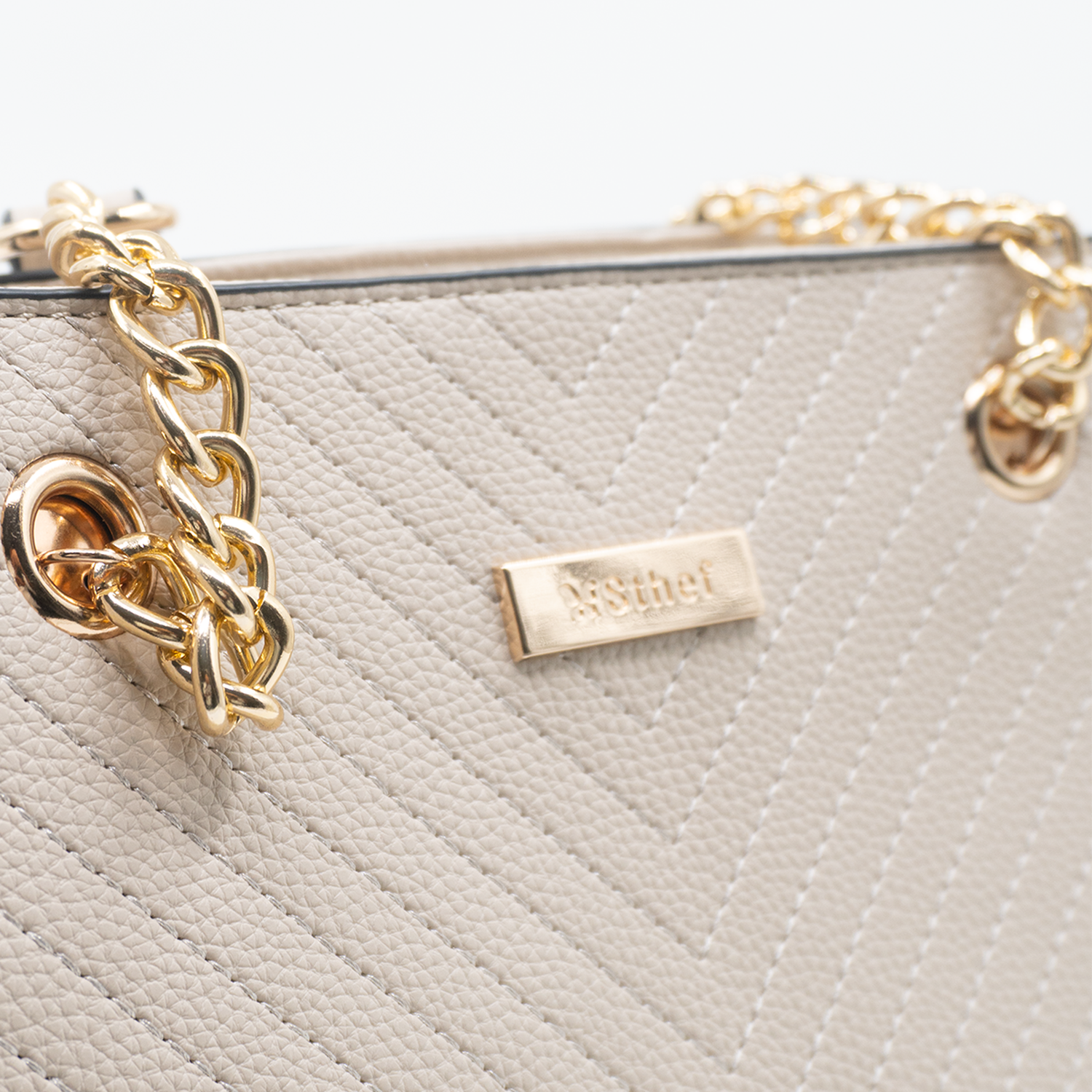 CARTERA CASUAL MUJER BEIGE STHEF 8340 - 4