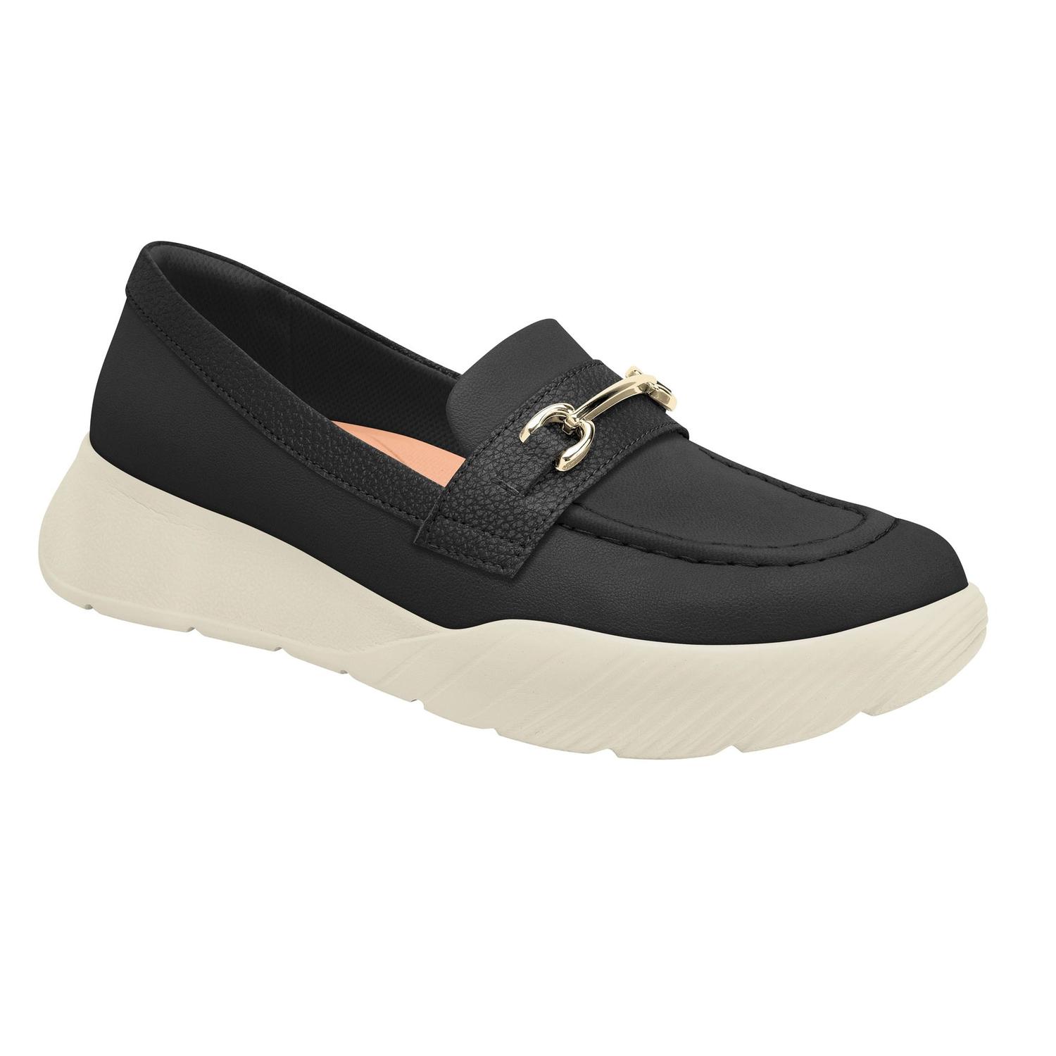 MOCASIN FASCITE MUJER PICCADILLY PRETO 94903100000006 NEGRO 1143666 - 1