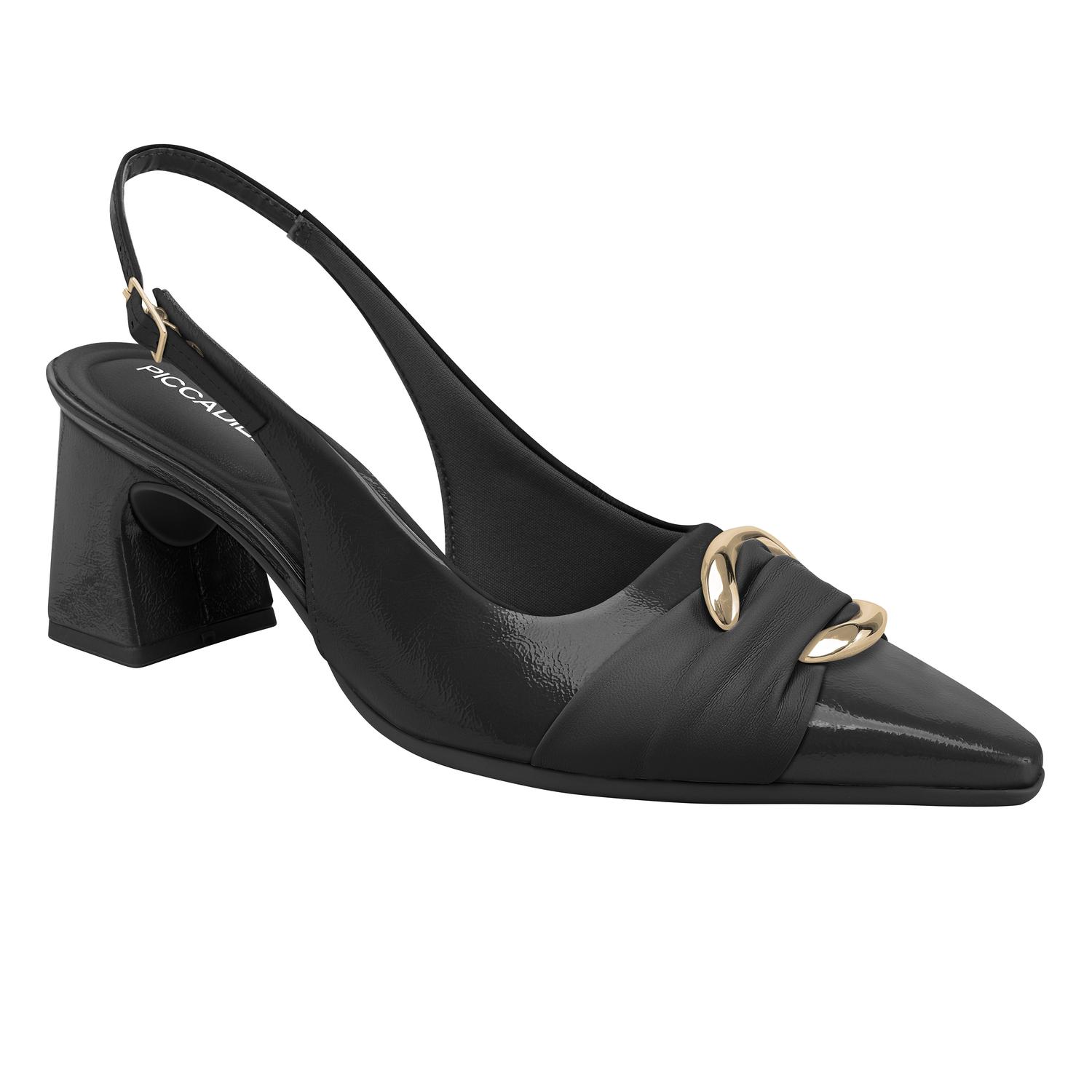ZAPATO MUJER PICCADILLY VESTIR PRETO 76402000000005 NEGRO 1138722 - 1