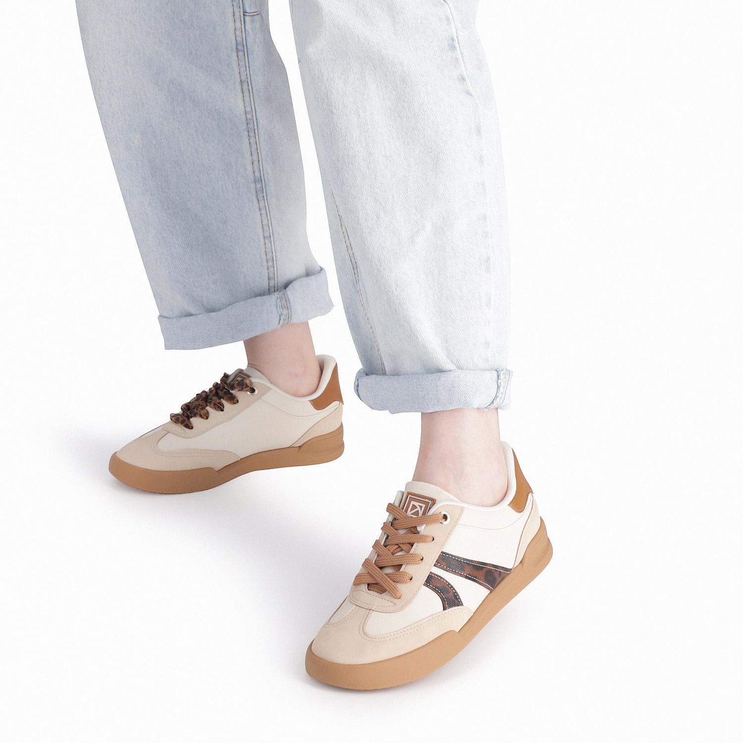 ZAPATILLA MUJER PICCADILLY BRULE / OFF WHITE / CONHAQUE / MASCAVO 90300100000002 - 4