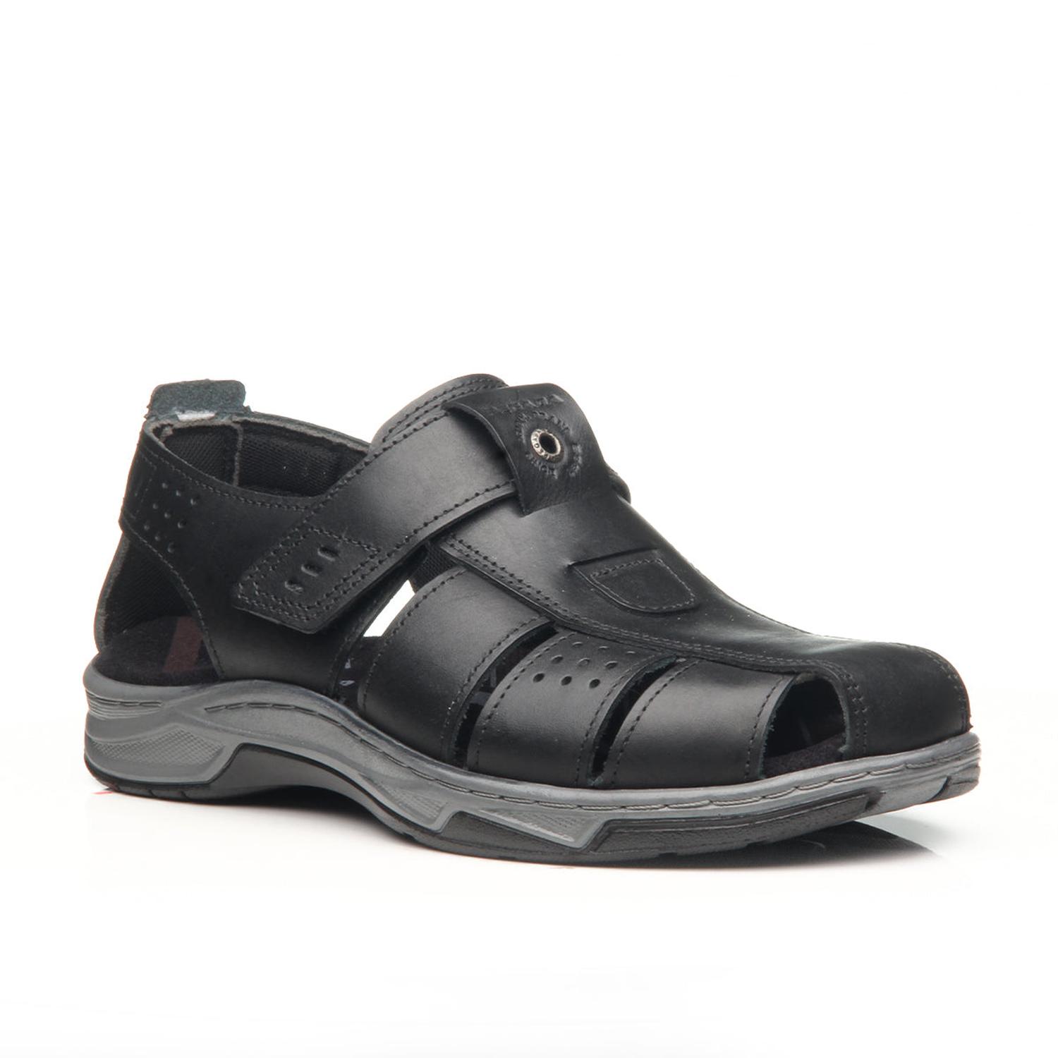 SANDALIA HOMBRE PEGADA CASUAL PRETO 132255-04 - 1