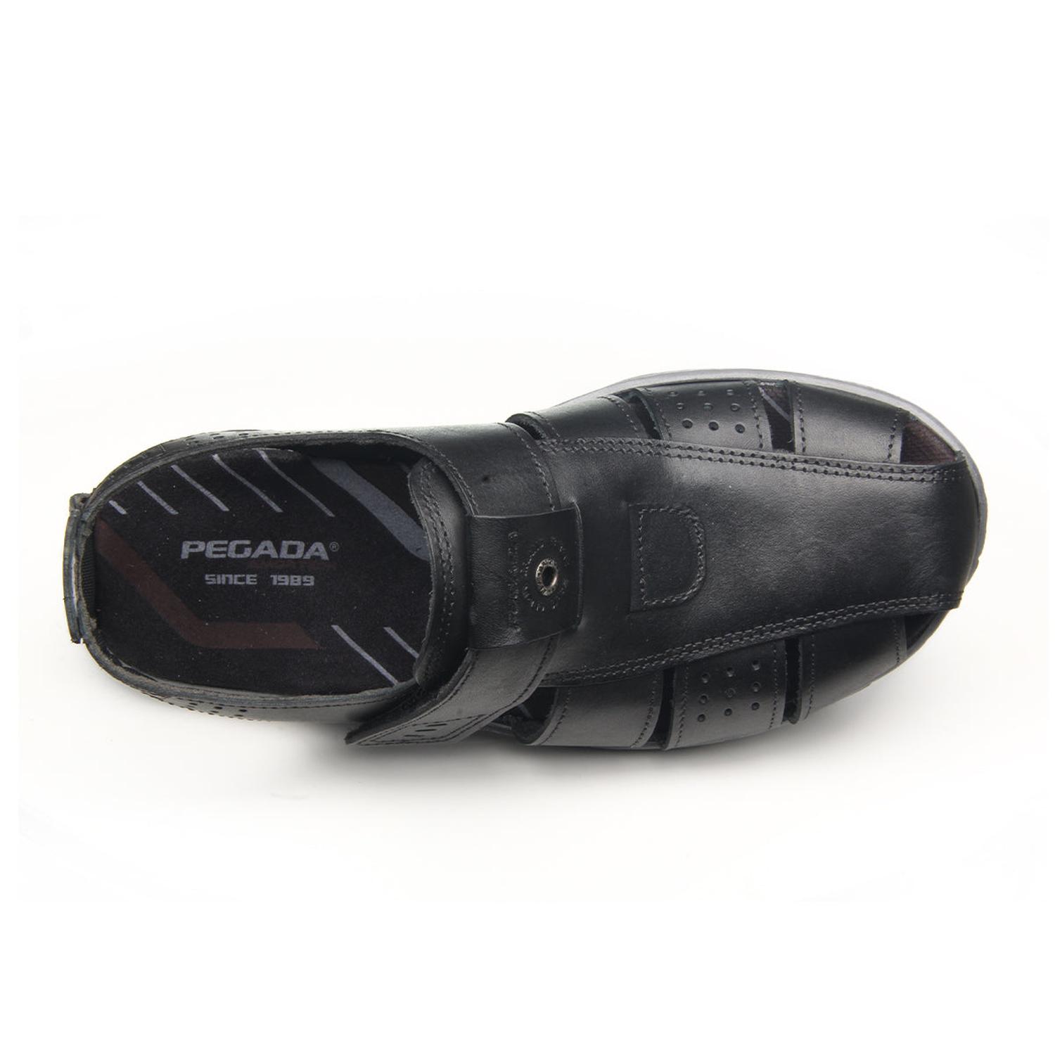 SANDALIA HOMBRE PEGADA CASUAL PRETO 132255-04 NEGRO 1122338 - 4