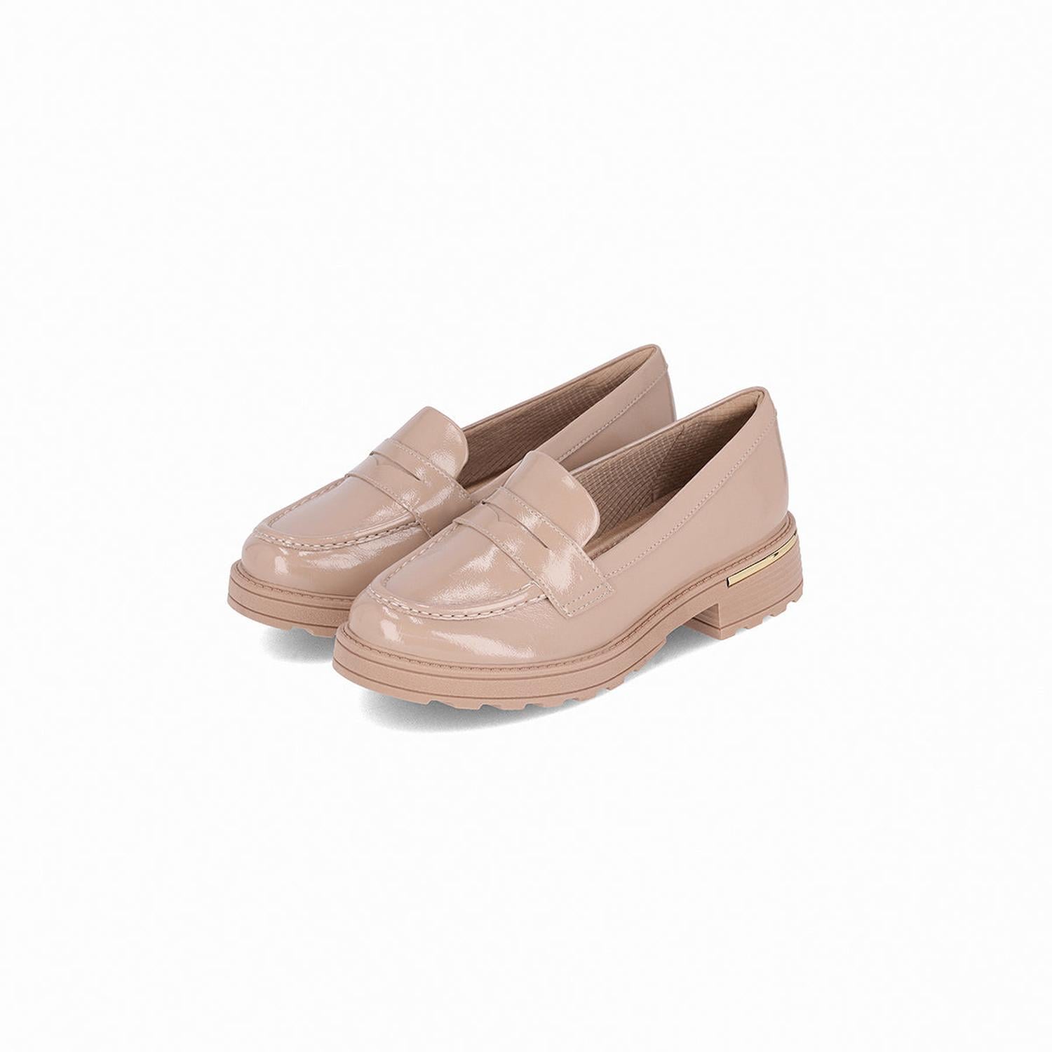 MOCASIN MAXI MUJER PICCADILLY FENDI 73502700000025 ORO ROSA 1132084 - 2