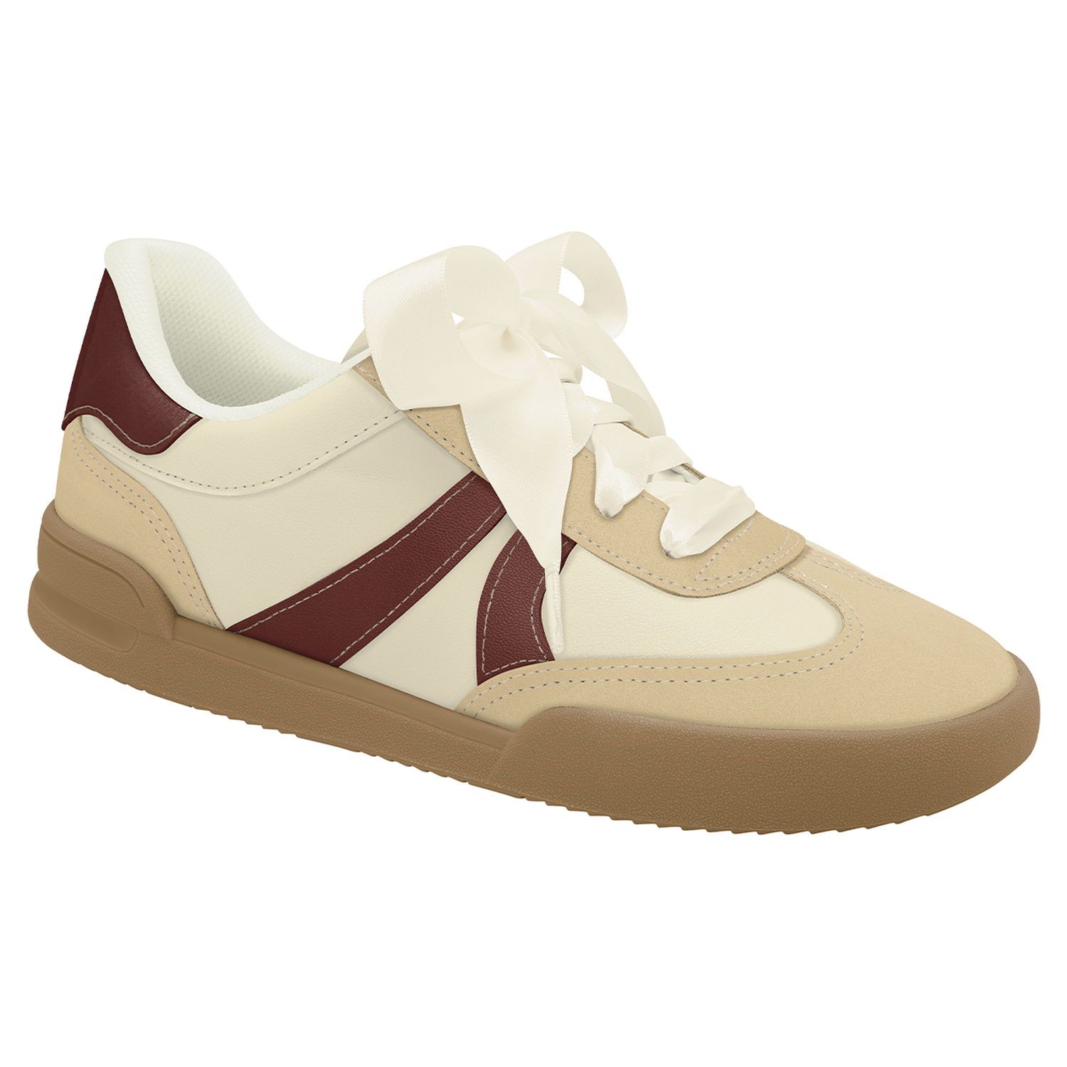 ZAPATILLA MUJER PICCADILLY BRULE/OFF WHITE/BURGUNDY 90300100000010 BEIGE 1146344 - 1