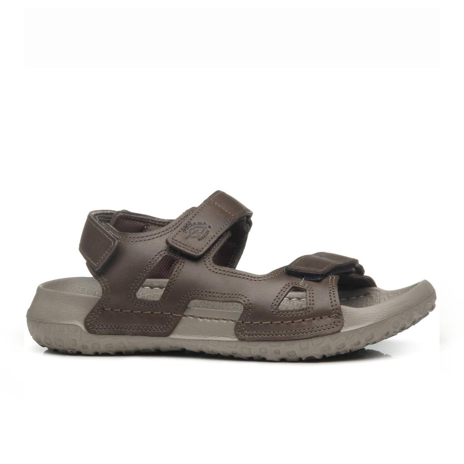 SANDALIA HOMBRE PEGADA CASUAL CRAVO 133405-03 MARRÓN 1122366 - 2