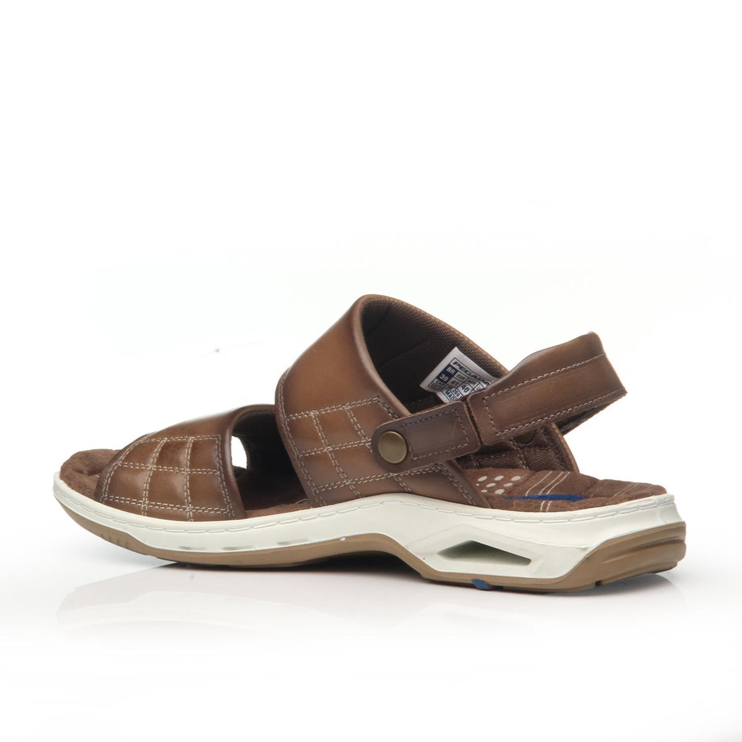 SANDALIA HOMBRE PEGADA CASUAL RATO 133221-04 MARRÓN 1122354 - 3